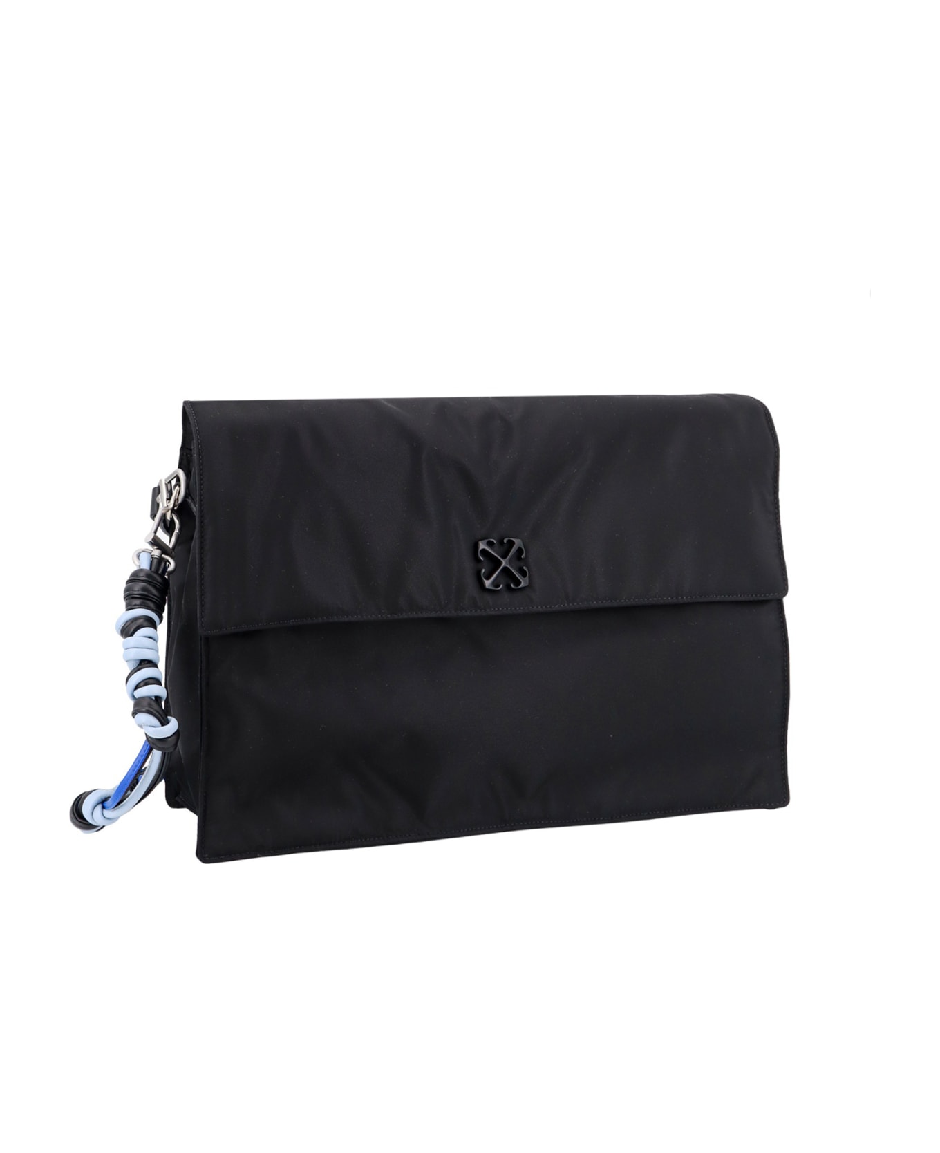 Off-White Soft Jitney Shoulder Bag - Black