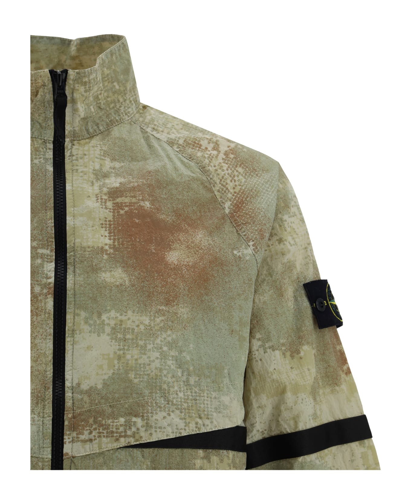 Stone Island Camouflage Jacket - Ecru ジャケット