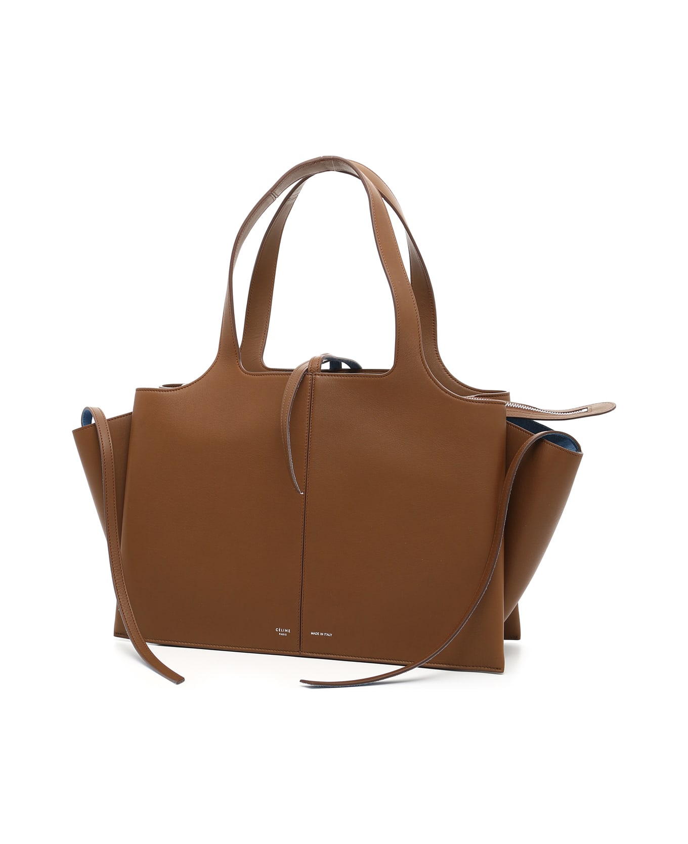 Celine Tri-fold Bag Medium - TAUPE|Marrone