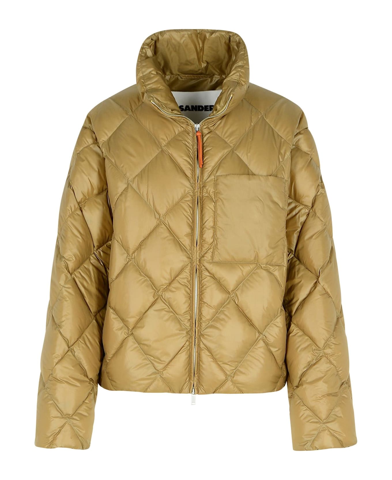 Jil Sander Beige Polyamide Down Jacket - Beige