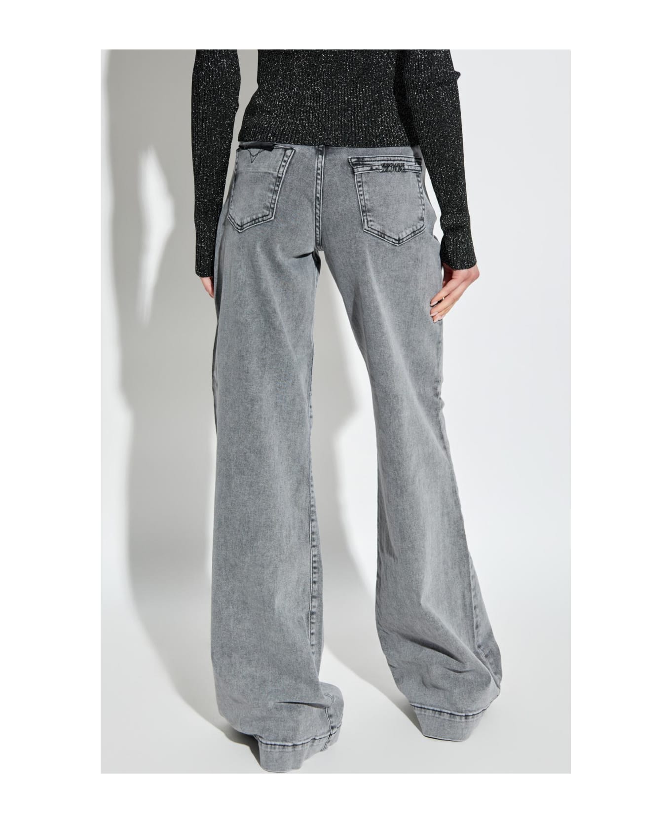 Versace Jeans Couture Jeans With Logo - Black