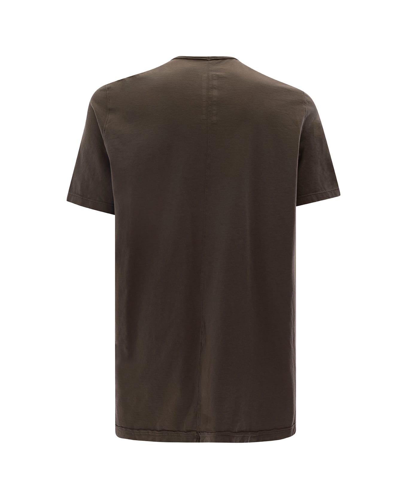 DRKSHDW Brown Round Neck T-shirt In Cotton Man - Brown シャツ