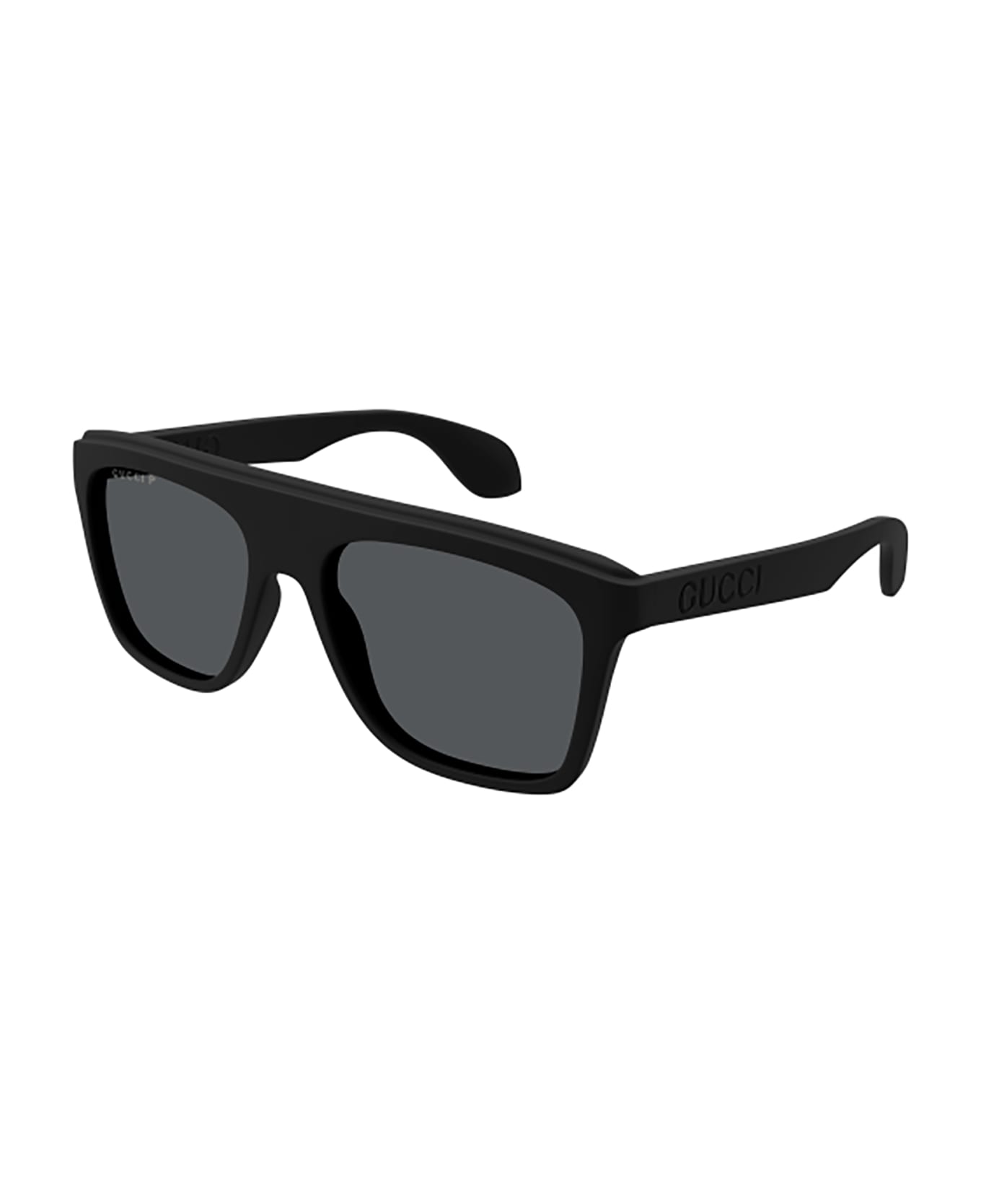Gucci Eyewear GG1570S Sunglasses - Black Black Grey サングラス