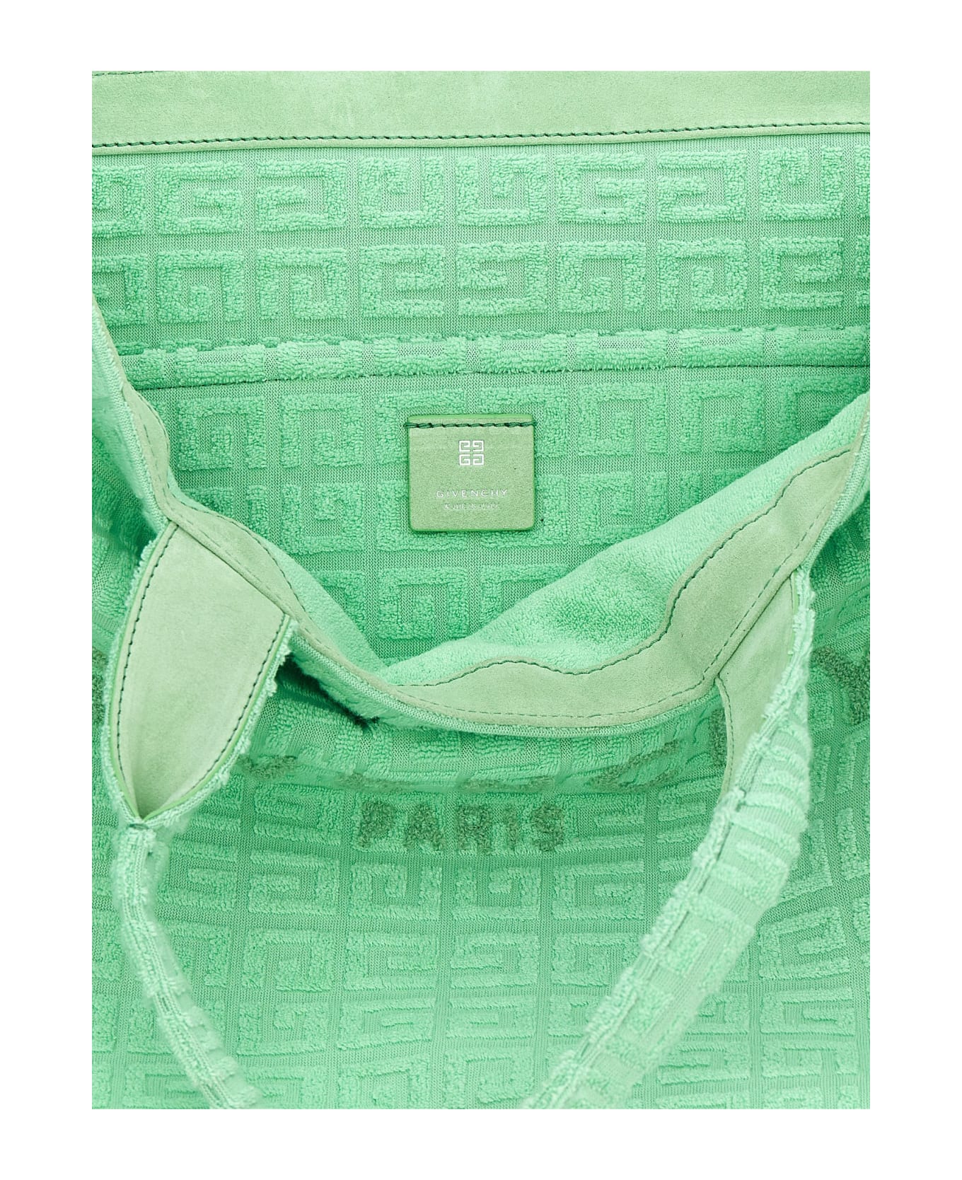 Givenchy Plage Capsule 'g-tote' Midi Shopping Bag - Green