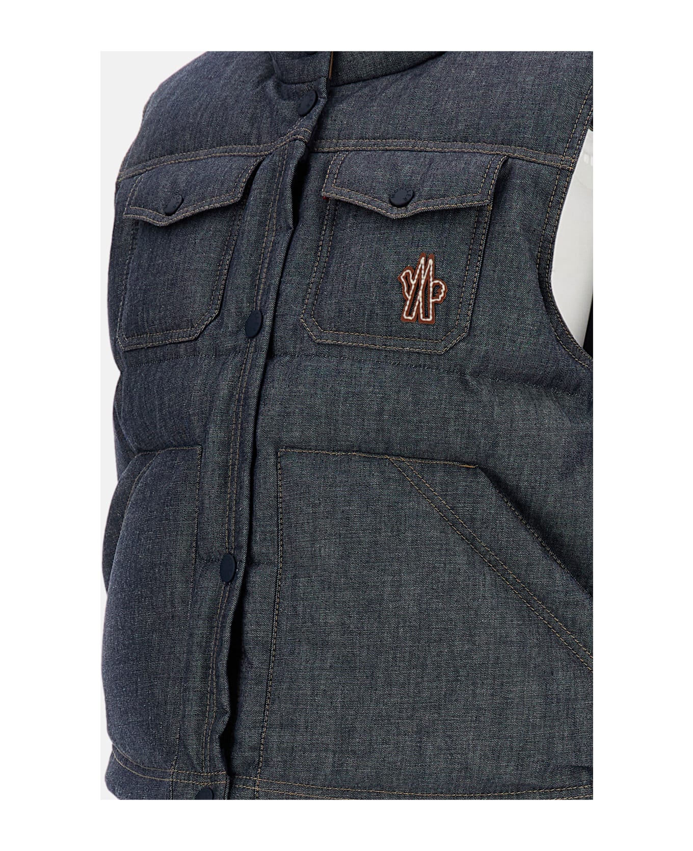 Moncler Grenoble Knysna Vest - Blue ブレザー