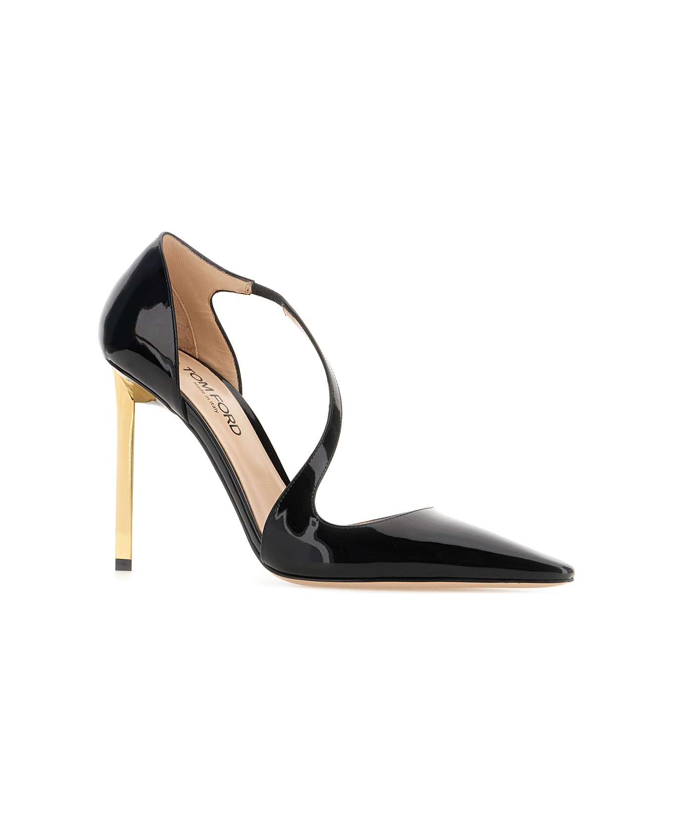 Tom Ford Black Leather Pumps - BLACK