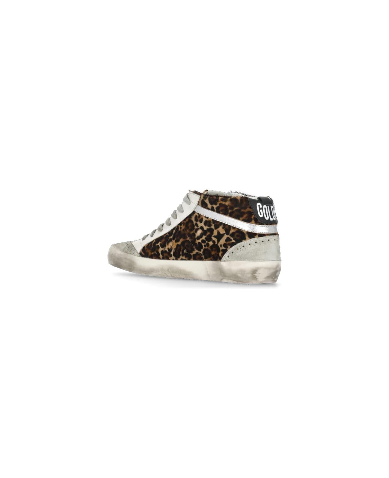 Golden Goose Mid Star Sneakers - Brown