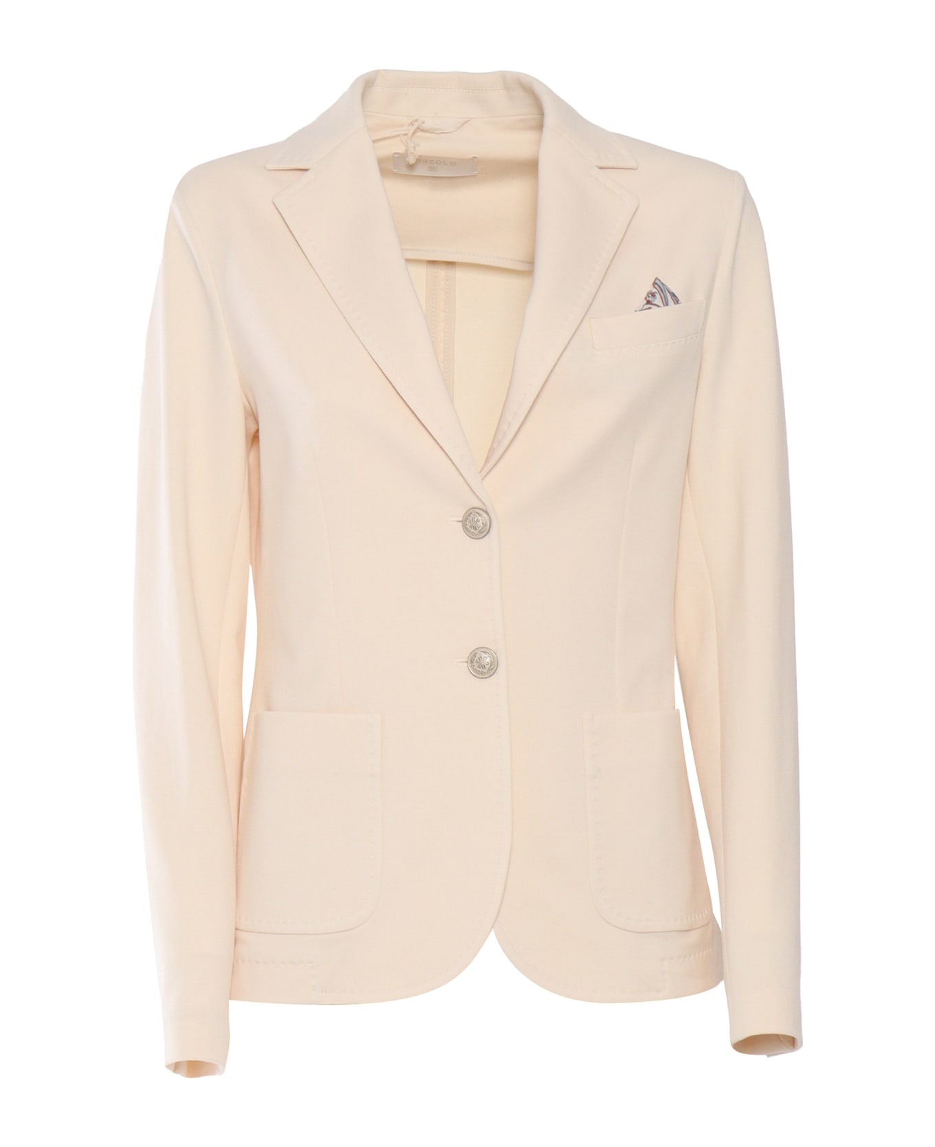 Circolo 1901 Fleece Jacket - BEIGE