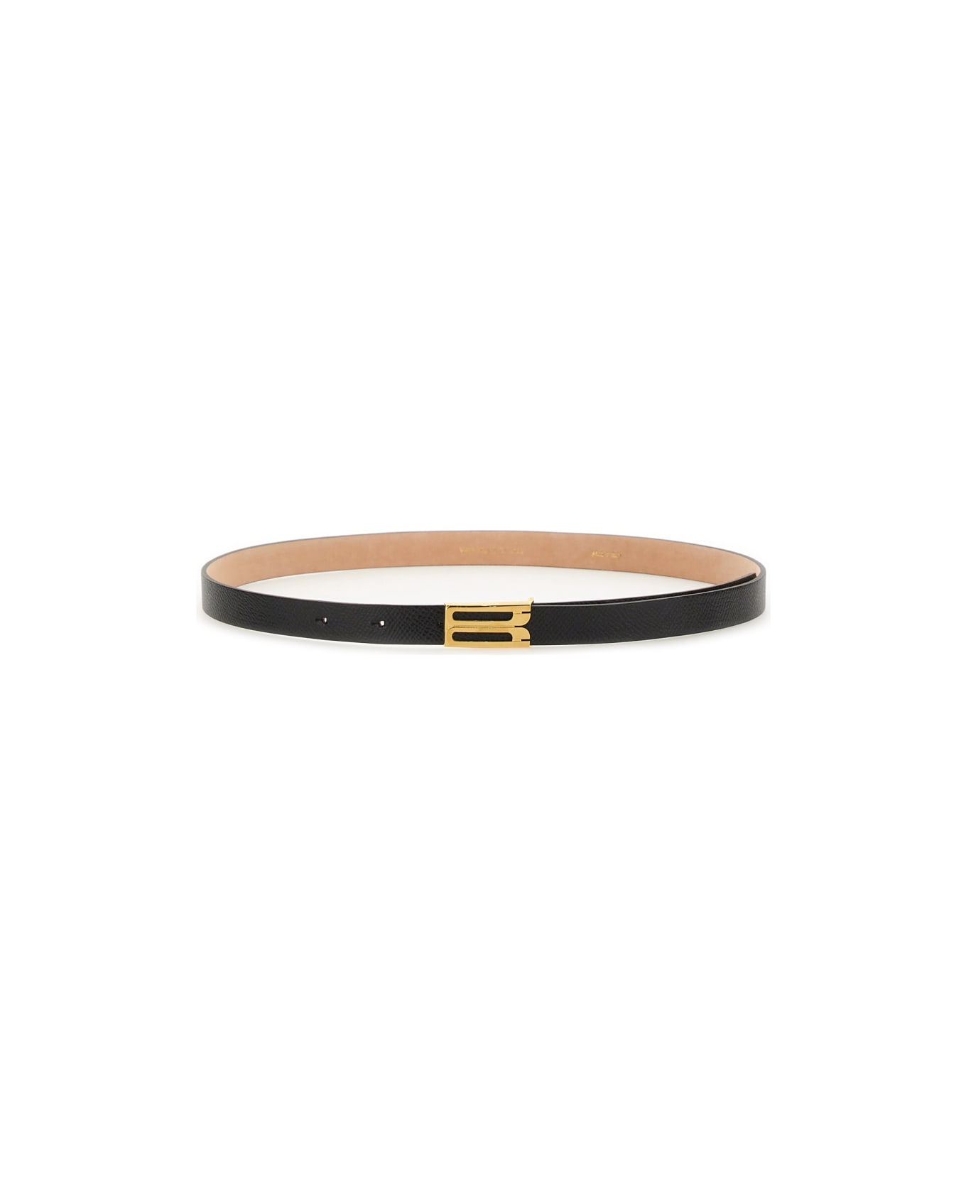 Victoria Beckham Leather Belt - BLACK