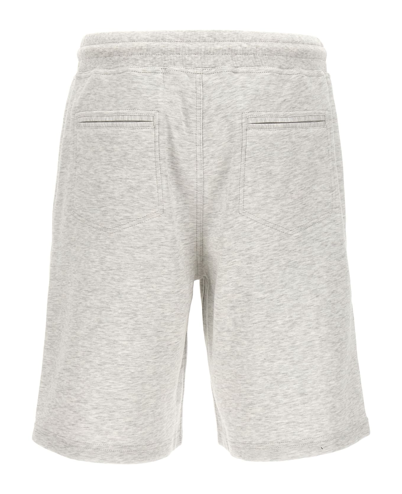 Brunello Cucinelli Jersey Bermuda Shorts - Gray