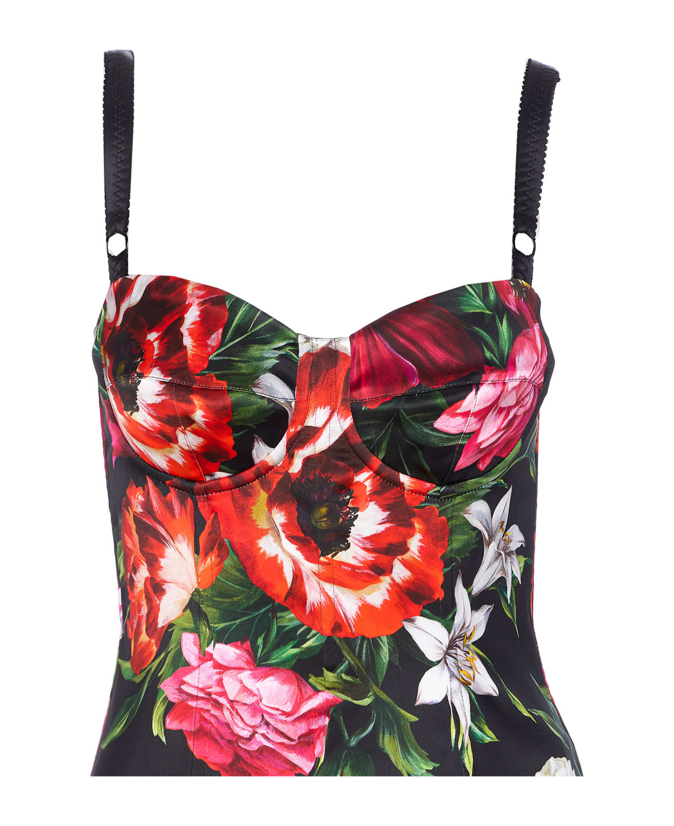 Dolce 
Gabbana Floral Print Dress - MultiColour