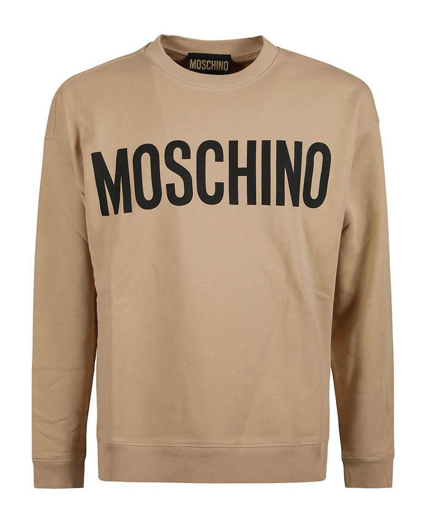 Moschino Logo Sweatshirt - Beige