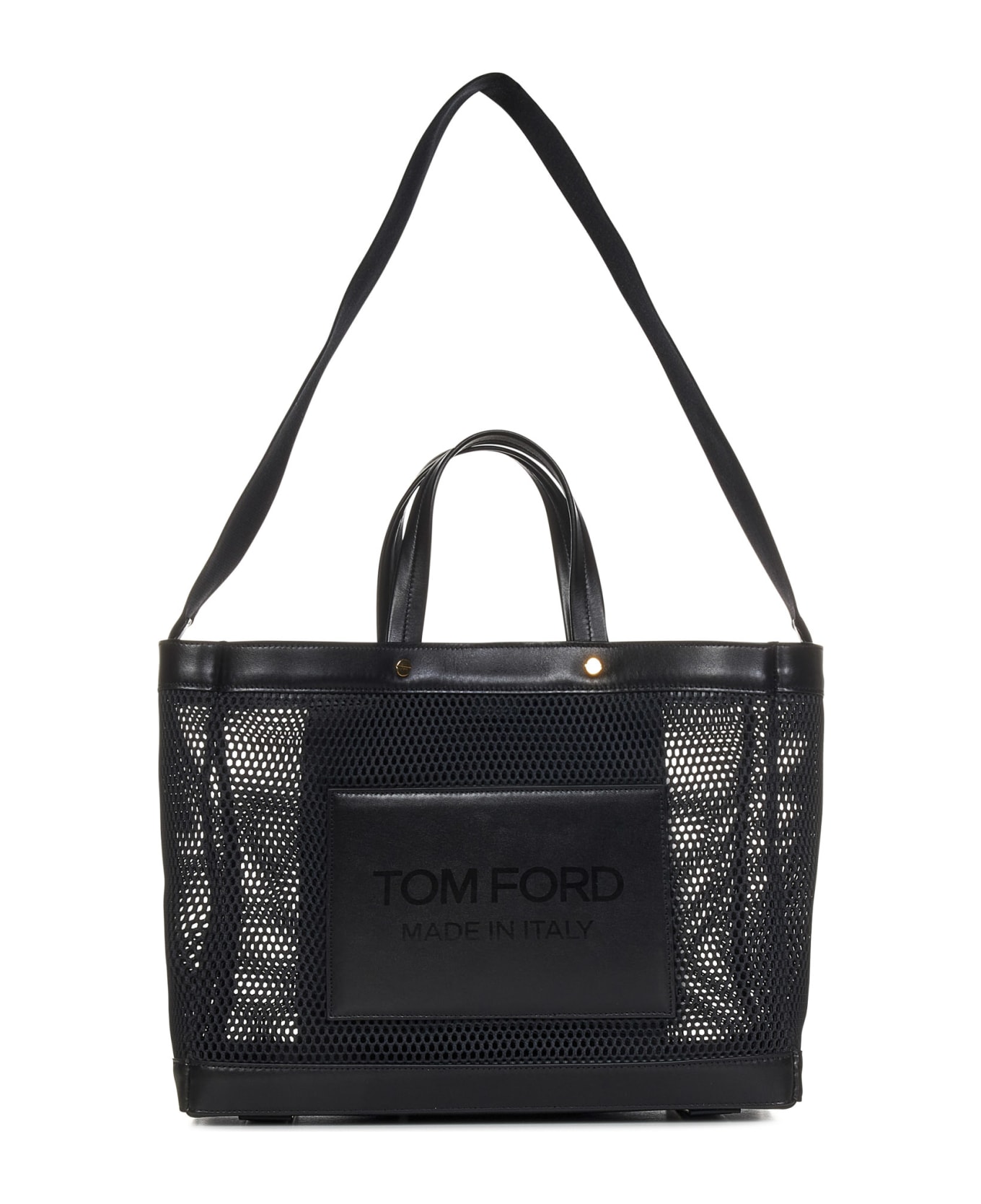 Tom Ford E/w Small Tote - Black