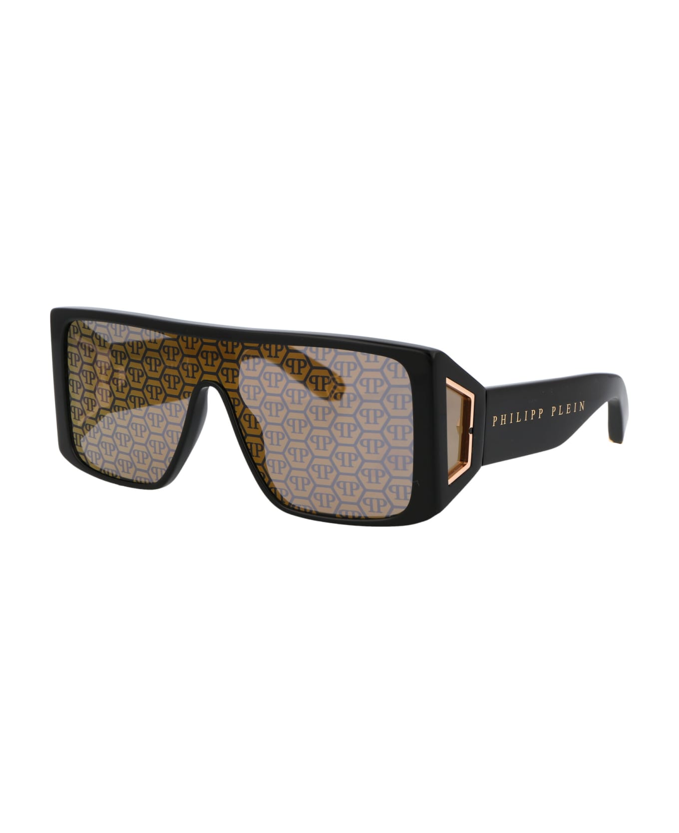 Philipp Plein Plein Revolution Paris Sunglasses - 700G BLACK