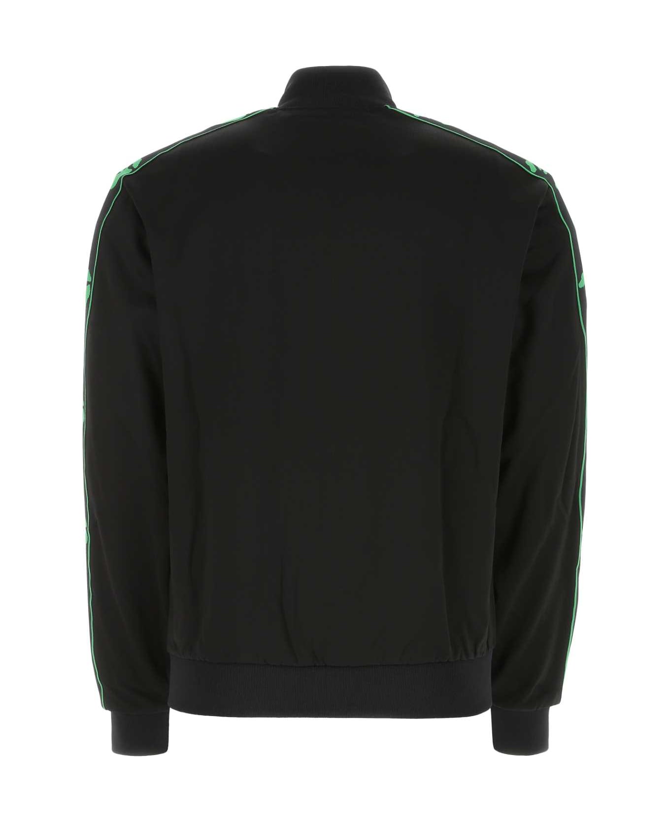 Off-White Black Stretch Nylon Blend Sweatshirt - 1010
