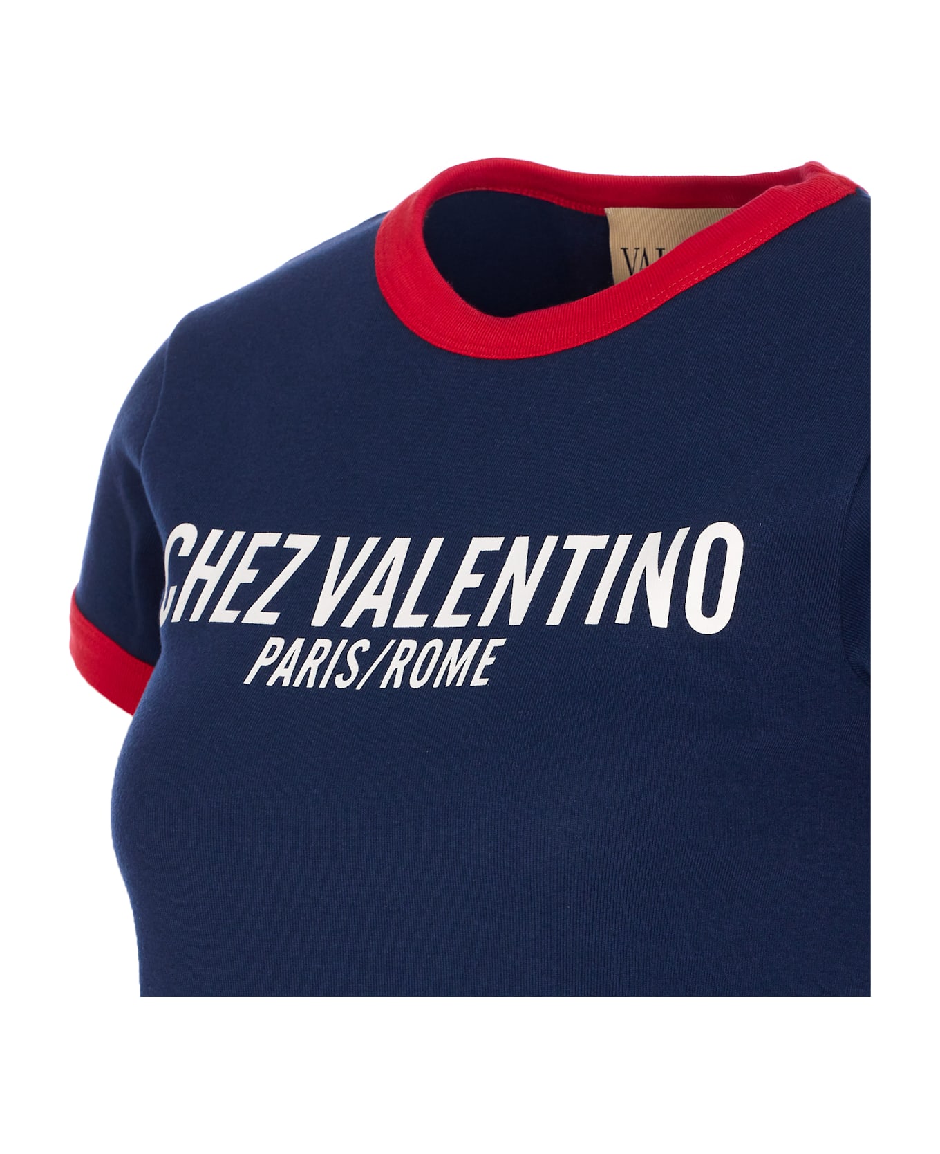 Valentino Garavani Chez Valentino Print T-shirt - Blue