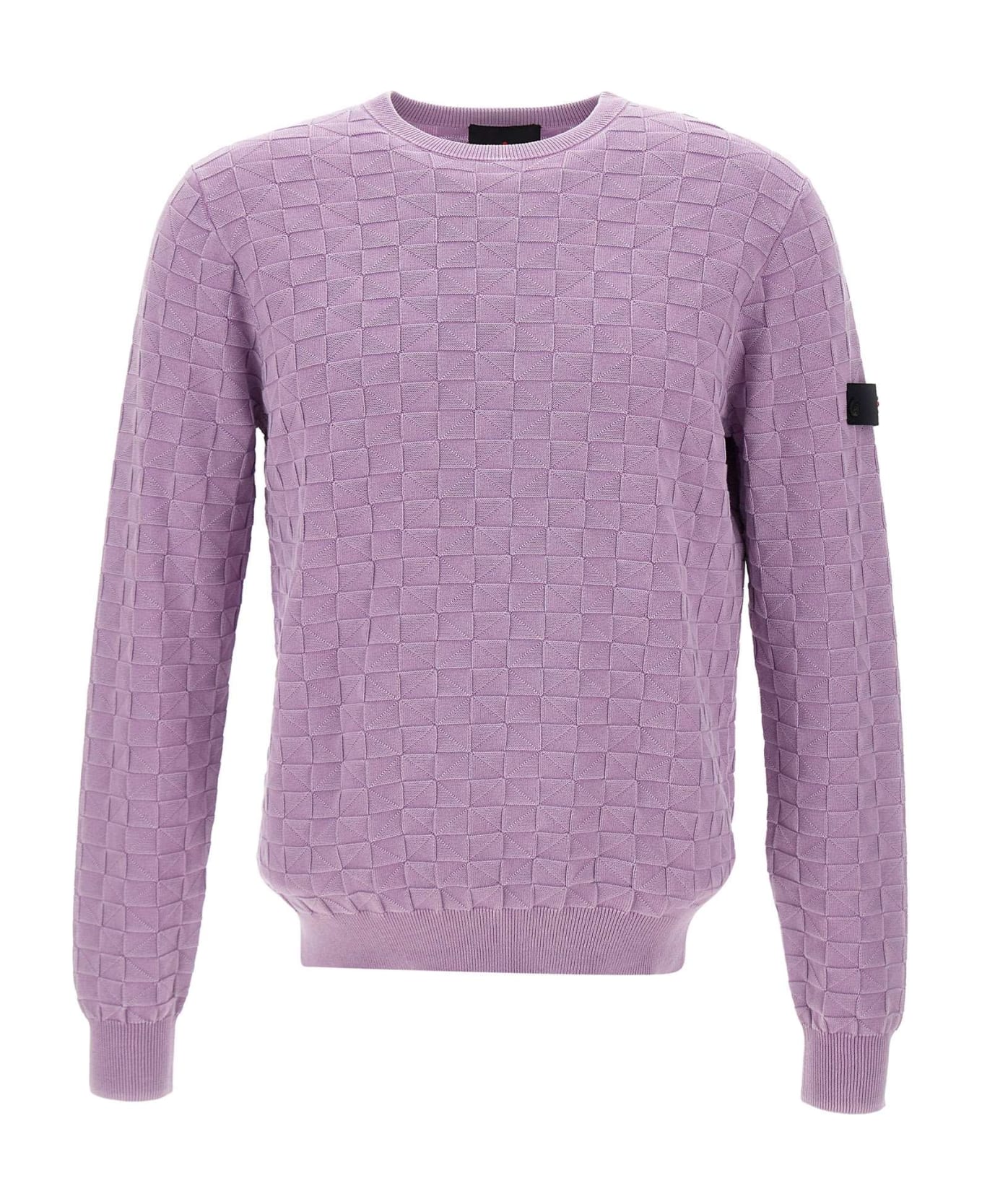 Peuterey "omnium" Cotton Sweater - LILAC ニットウェア