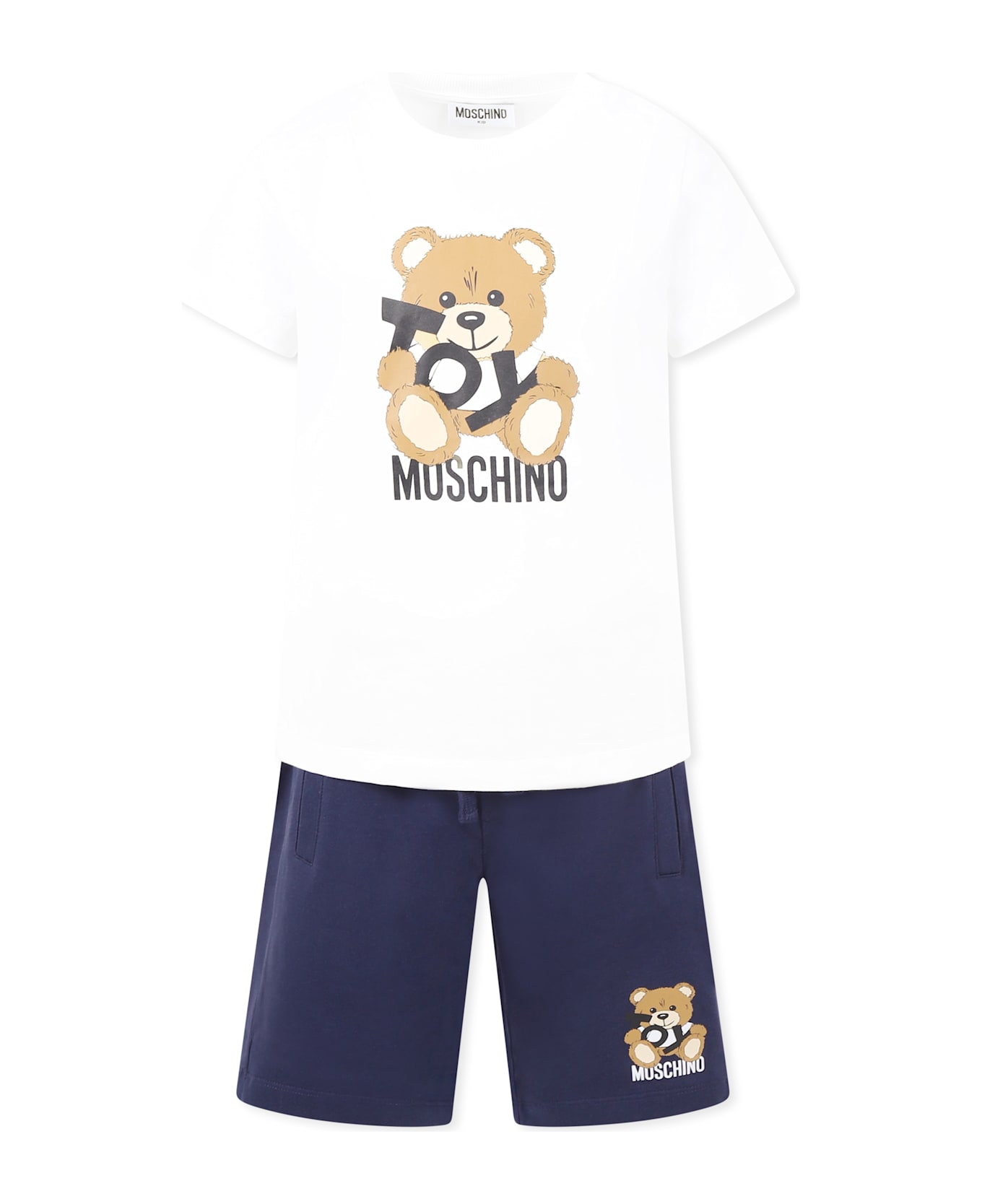 Moschino Multicolor Suit For Boy With Teddy Bear - Multicolor