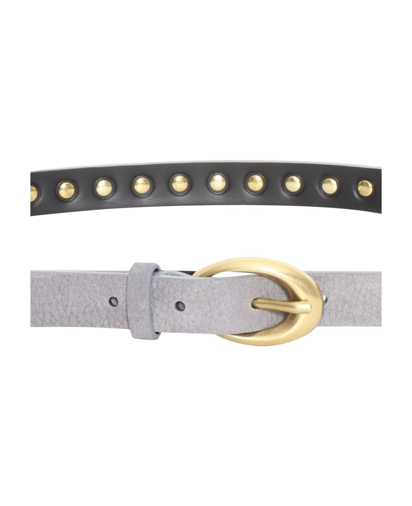 Orciani Studded Belt - GREY