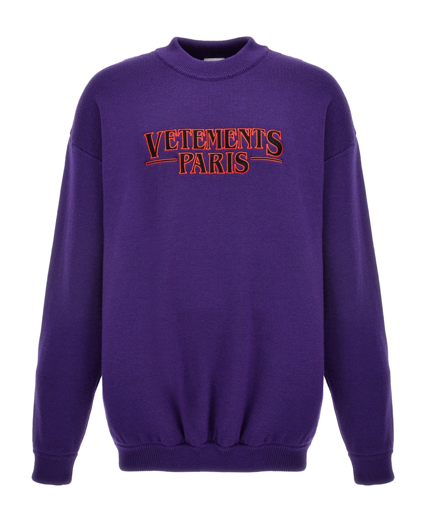 VETEMENTS Paris Sweater - Purple