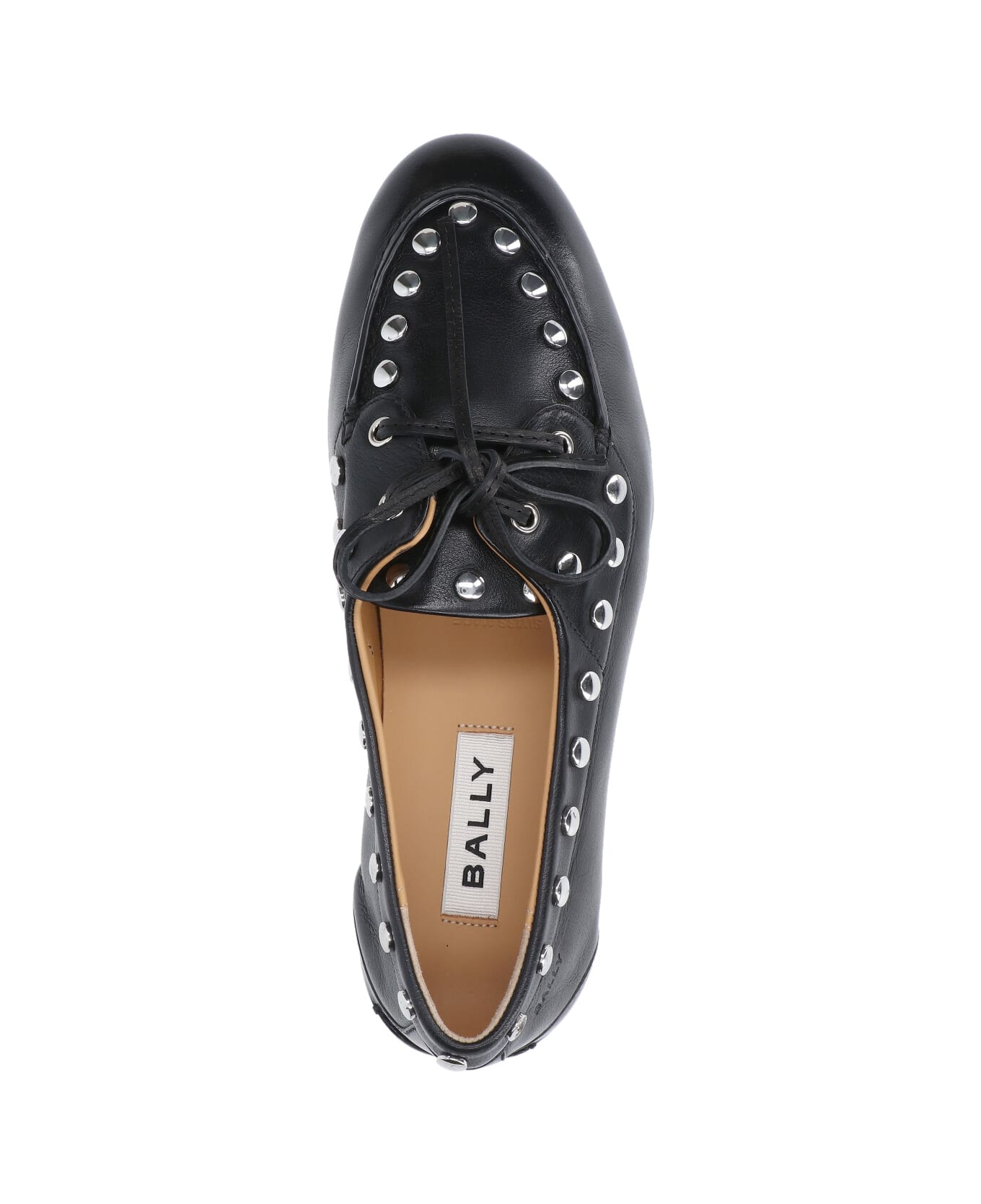 Bally "pathy" Loafers With Studs - Black  