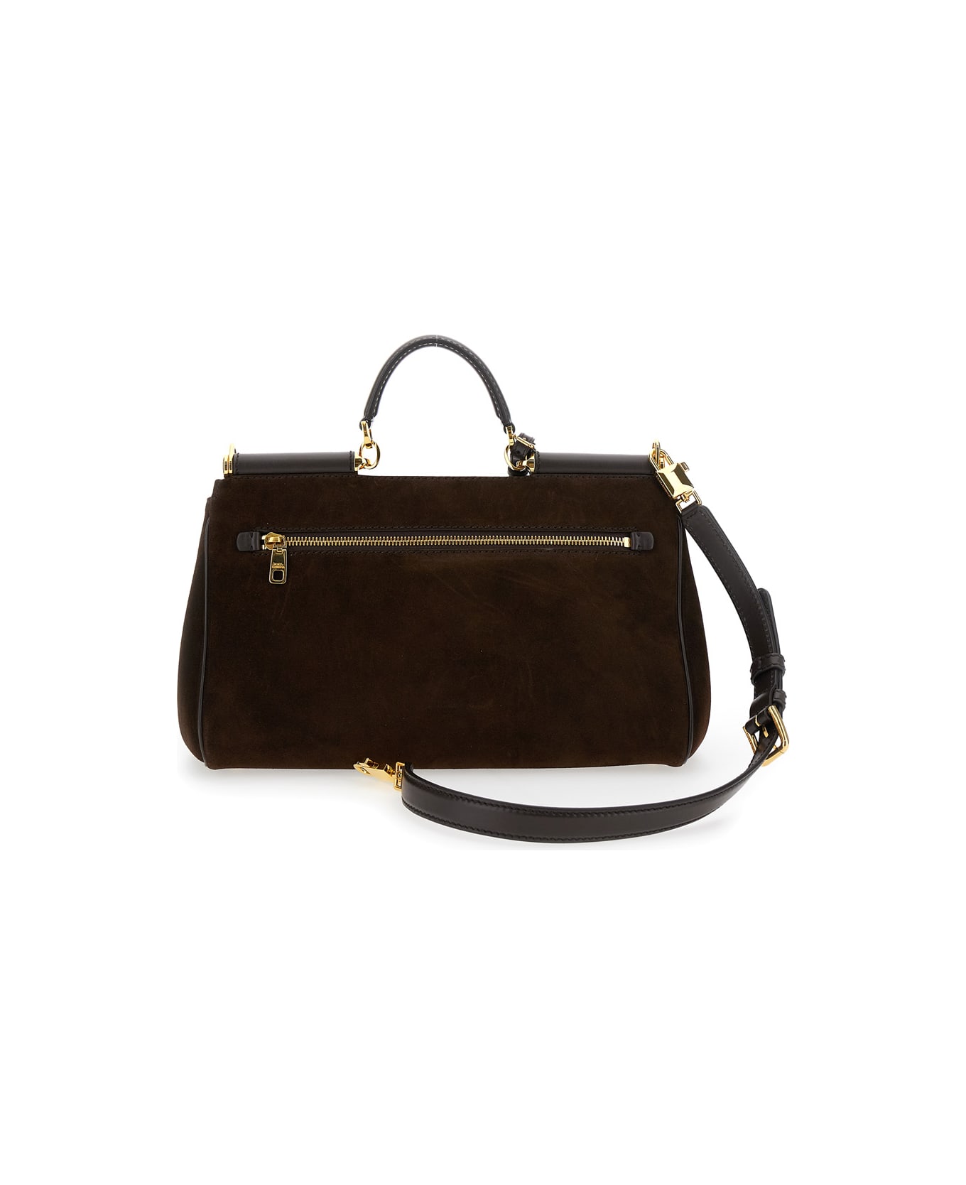 Dolce 
Gabbana Crosta V+vit.liscio Ottone - Brown トートバッグ