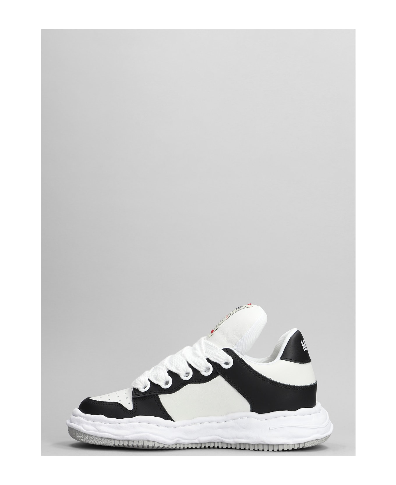 Mihara Yasuhiro Wayne Sneakers In White Leather - white