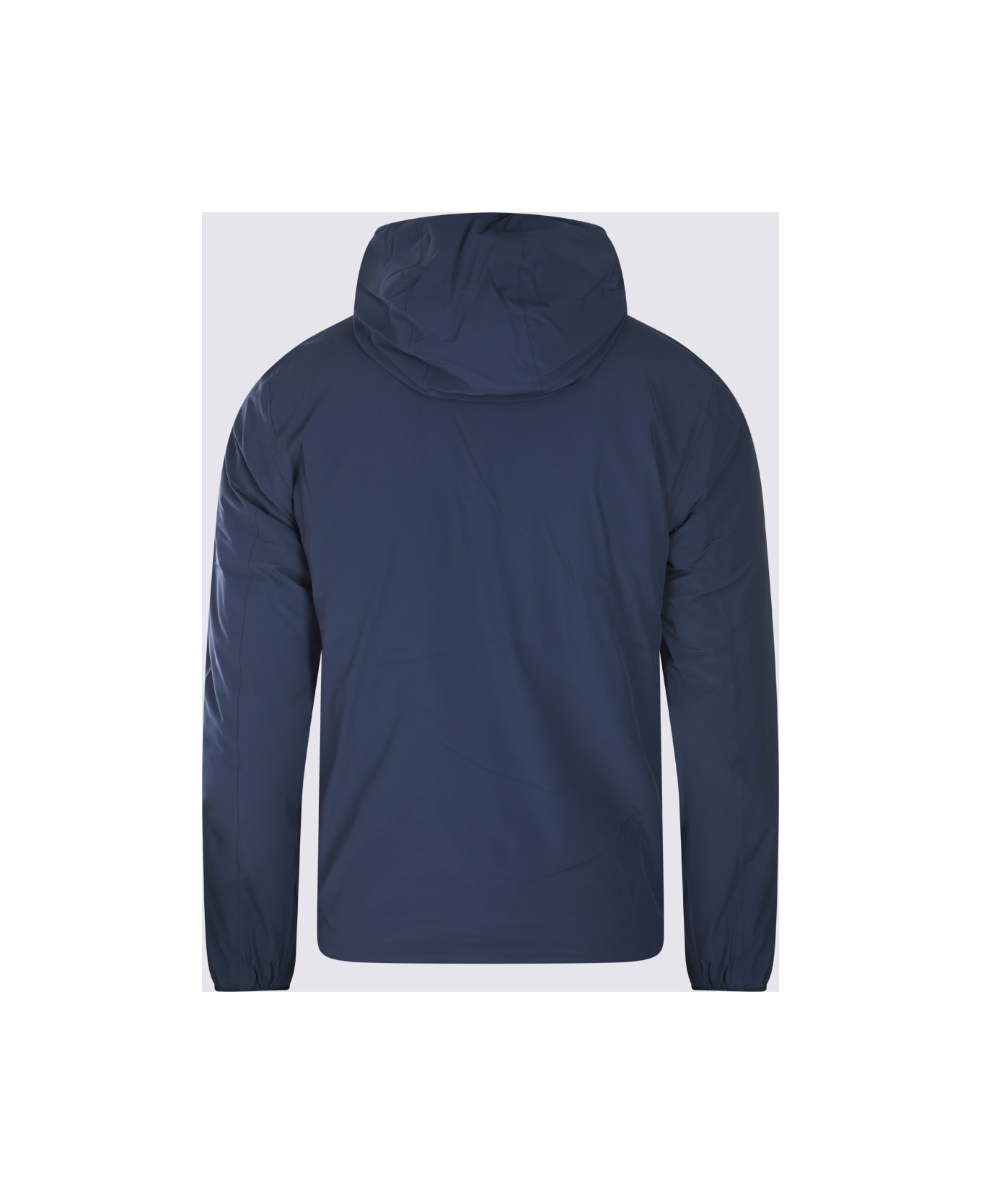 K-Way Blue Jack St Warm Double Casual Jacket - BLUE DEPTH-GREEN BLACKISH