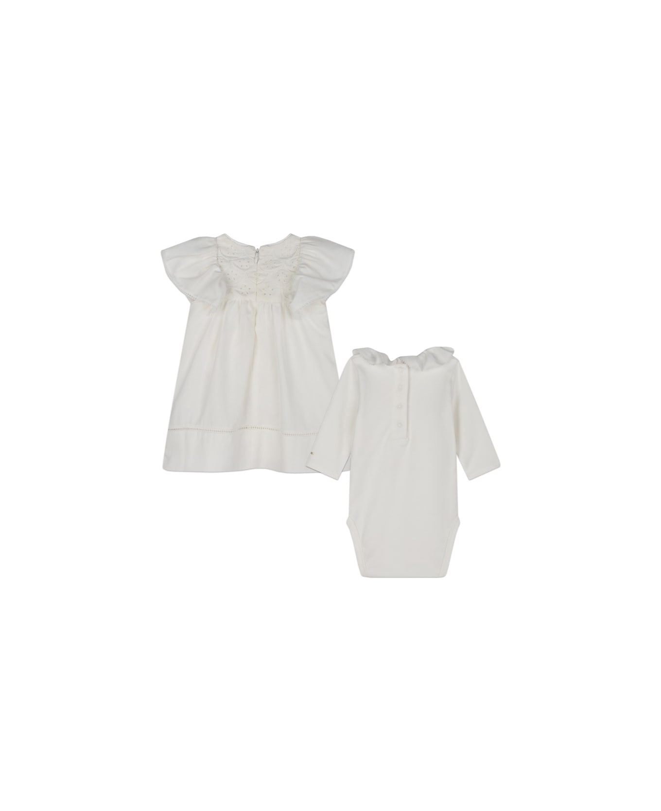 Chloé Dress Kit. - WHITE ボディスーツ＆セットアップ