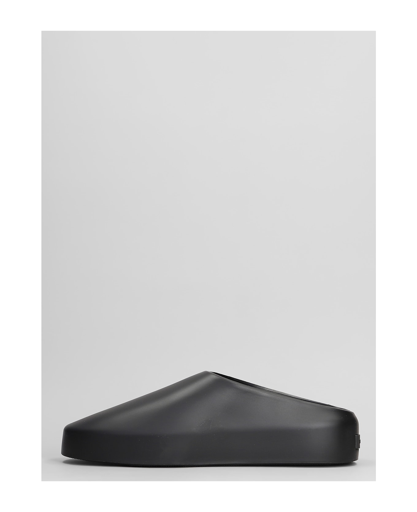 Fear of God California 2.0 Slipper-mule In Black Rubber/plasic - black