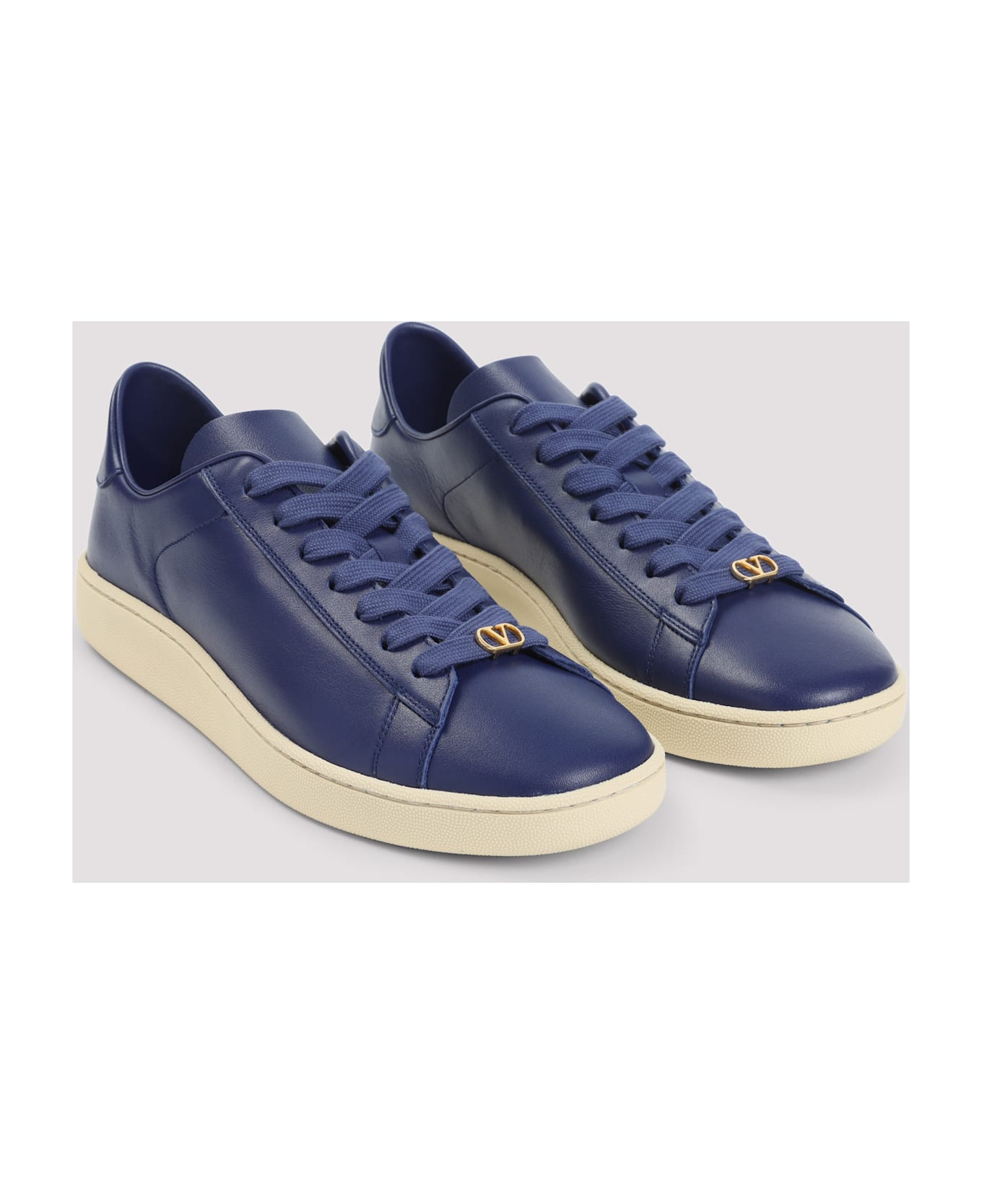 Valentino Garavani Royco Sneakers - Cdb Bright Indigo Green Briar Papyrus
