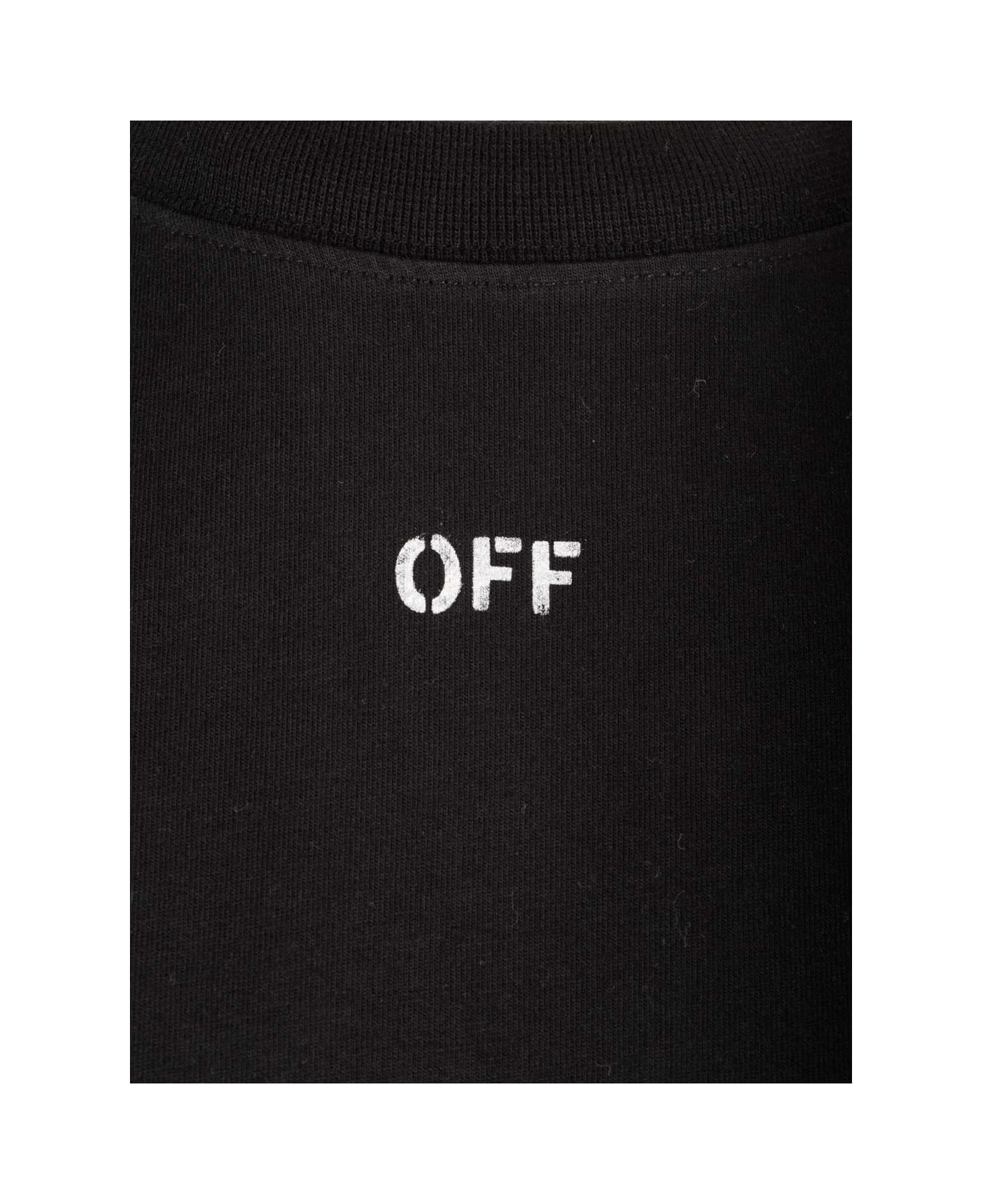 Off-White Off Stamp Skate T-shirt - Black シャツ