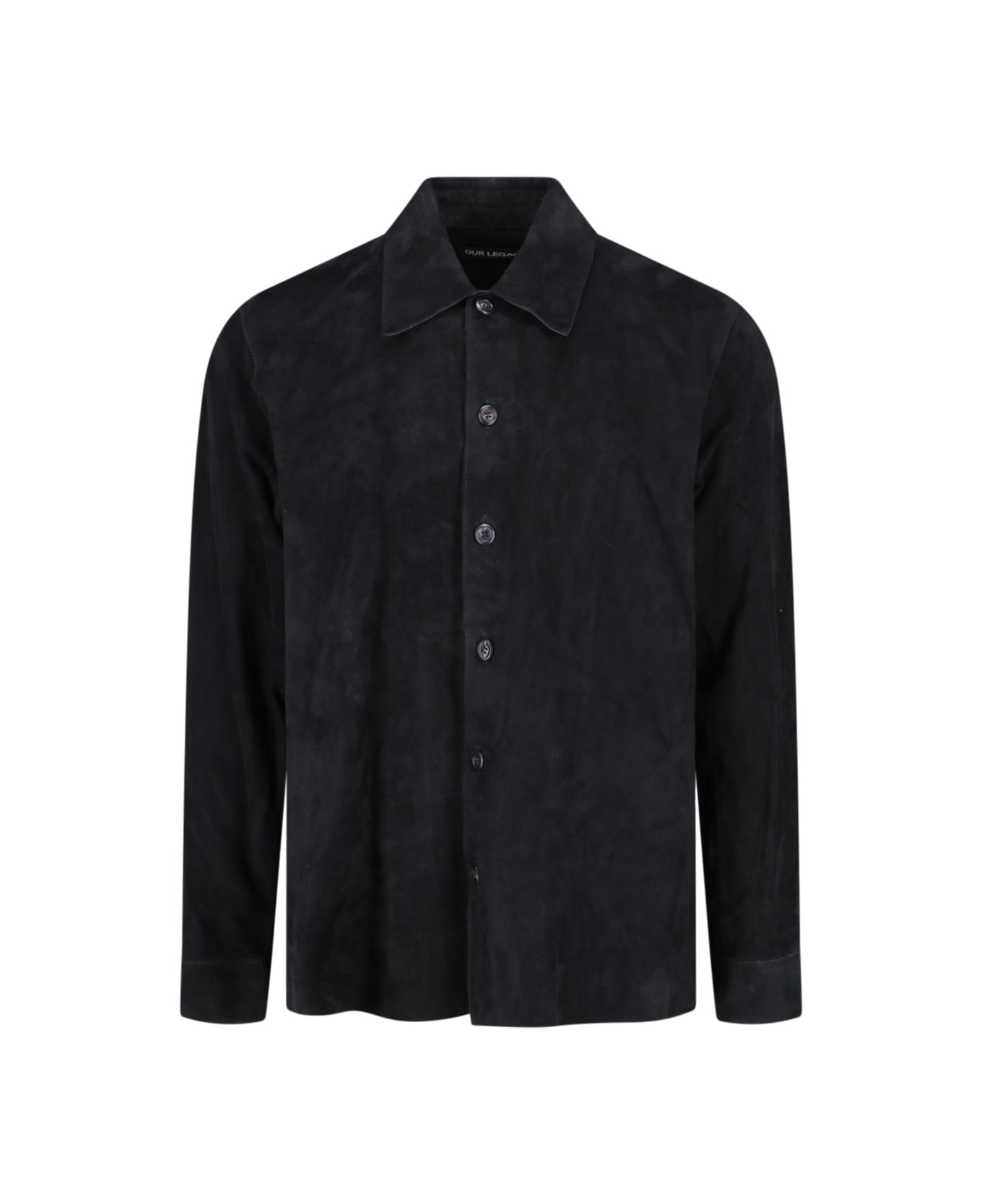 Our Legacy Suede Shirt - Black   シャツ