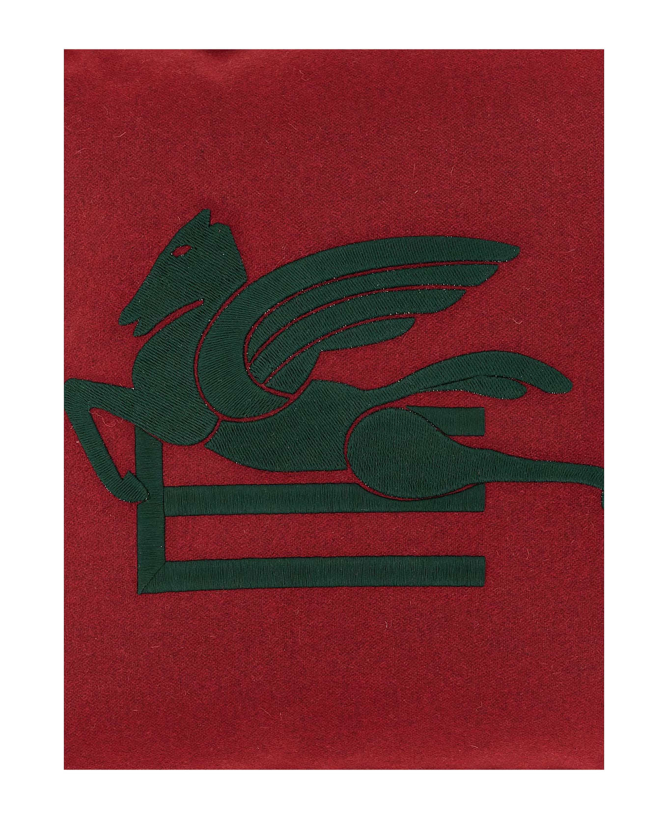 Etro 'pegaso' Cushion - Bordeaux