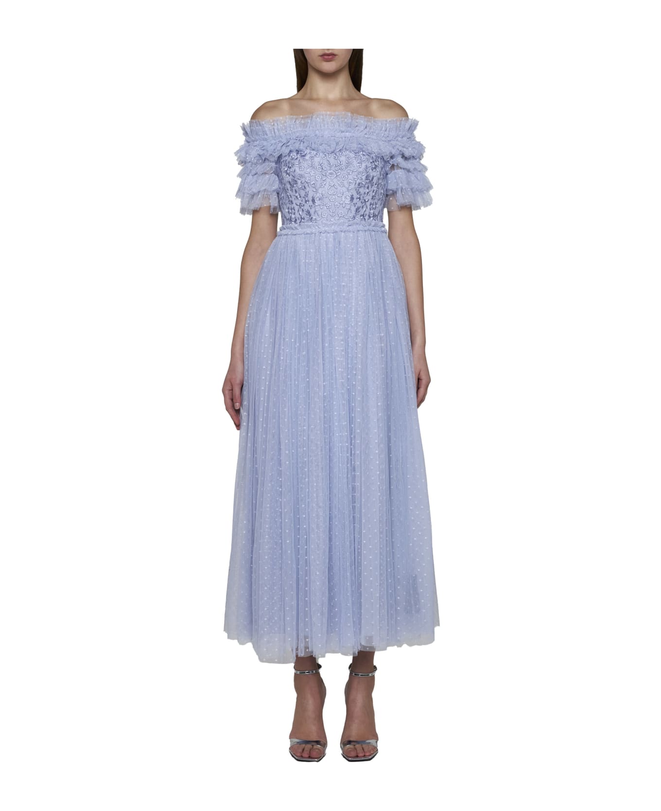 Needle & Thread Dress - Iris blue ワンピース＆ドレス