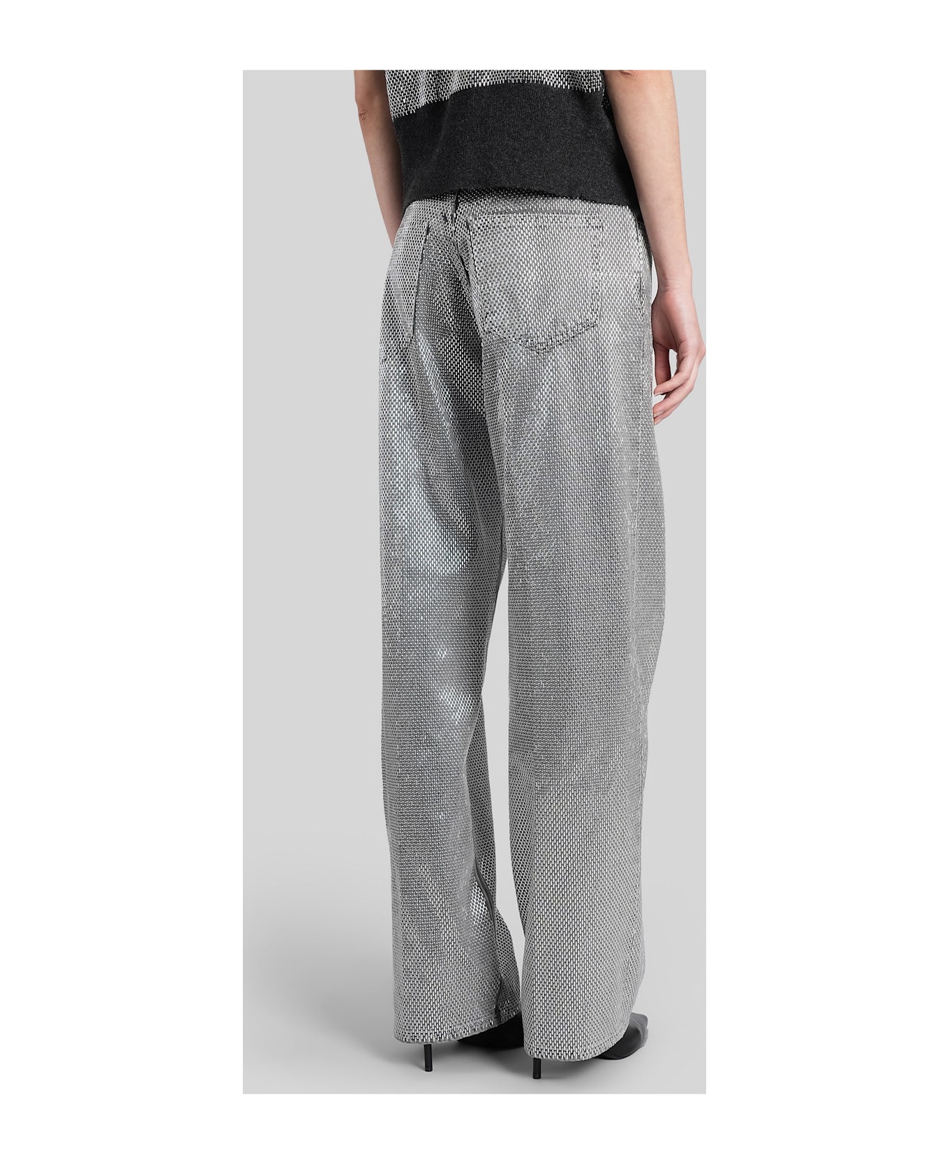 Haikure Bonnie Jeans In Grey Denim - grey