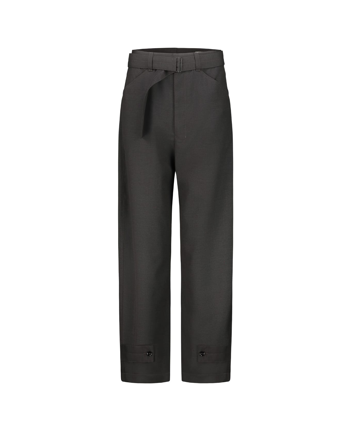 Lemaire Curved Tailored Pants - Coal ボトムス