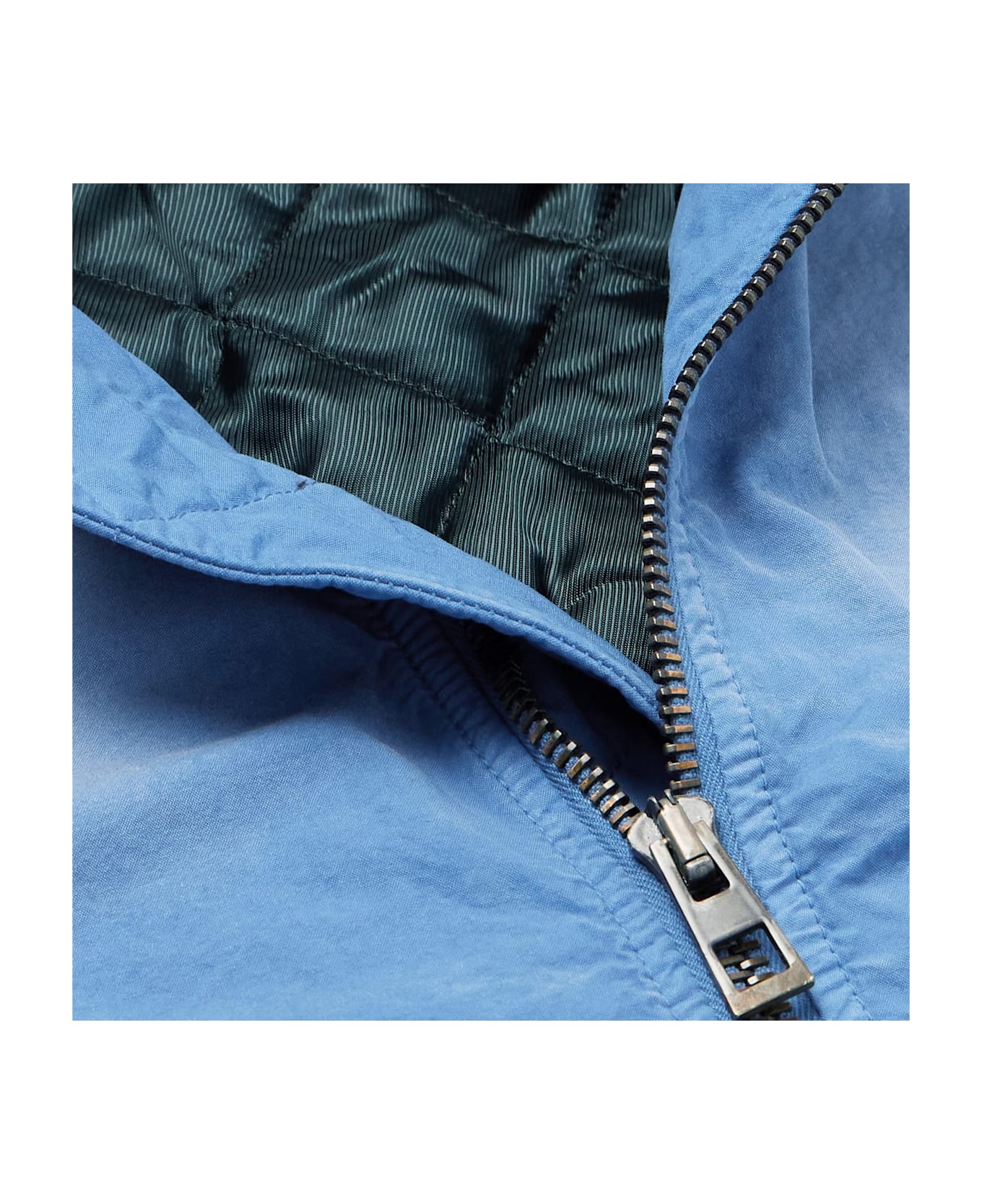 Loewe Padded Cotton Bomber Jacket - Blue