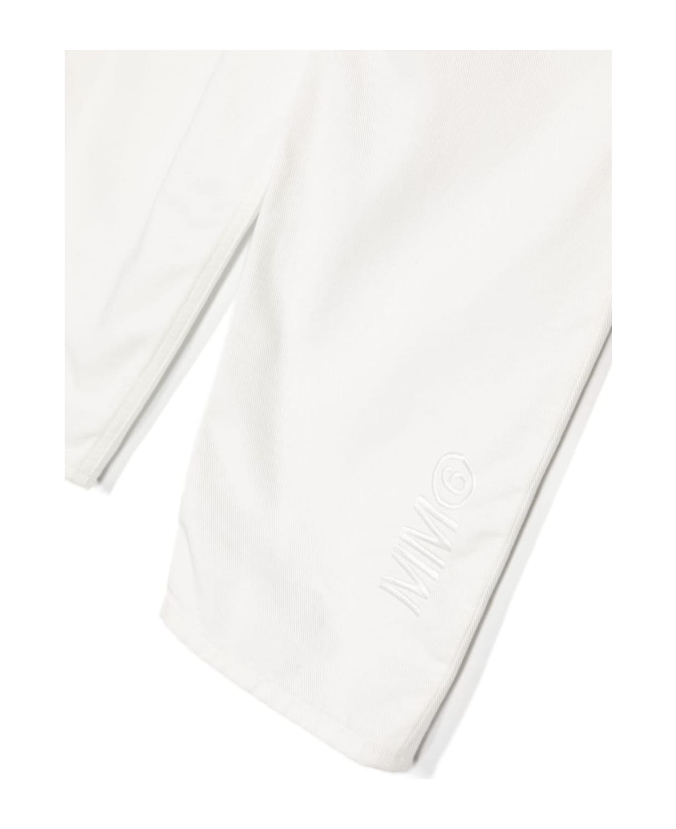 Maison Margiela Trousers White - White ボトムス