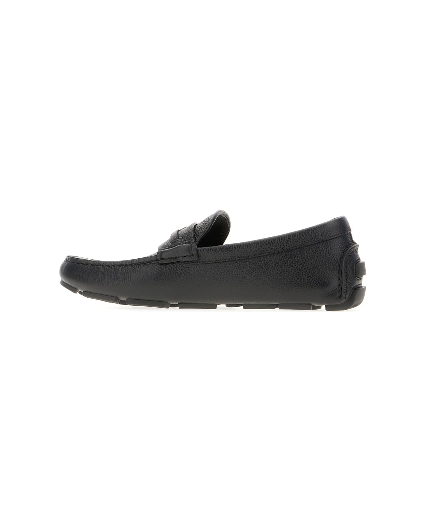 Black Leather Loafers