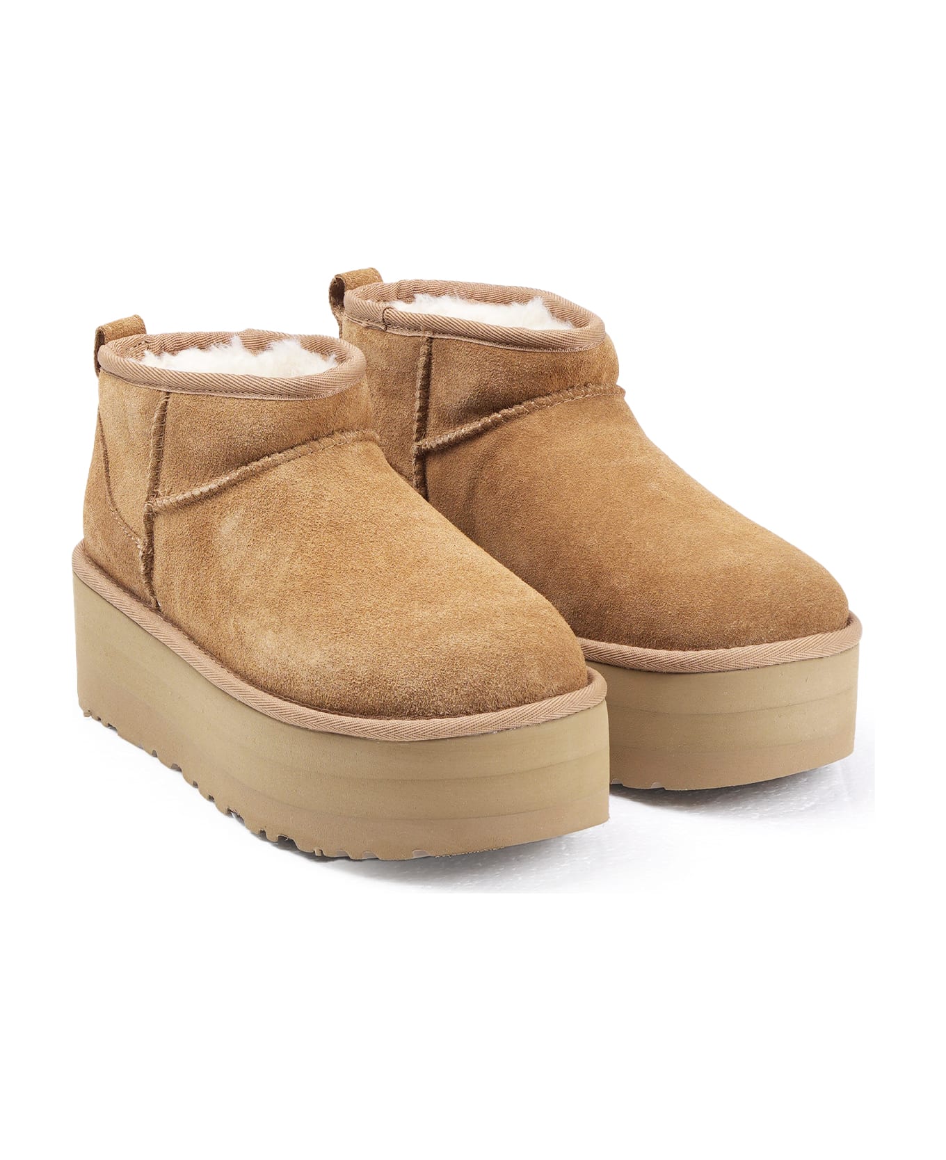 UGG W Classic Ultra Mini Platform - Chestnut