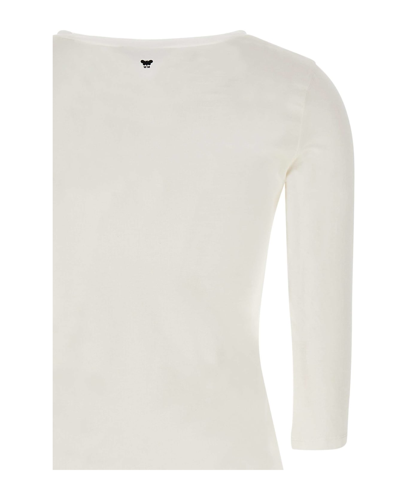 Weekend Max Mara "multia" Cotton Sweater - WHITE