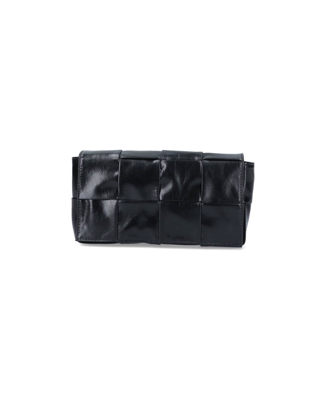 Bottega Veneta 'cassette' Mini Fanny Pack - Black