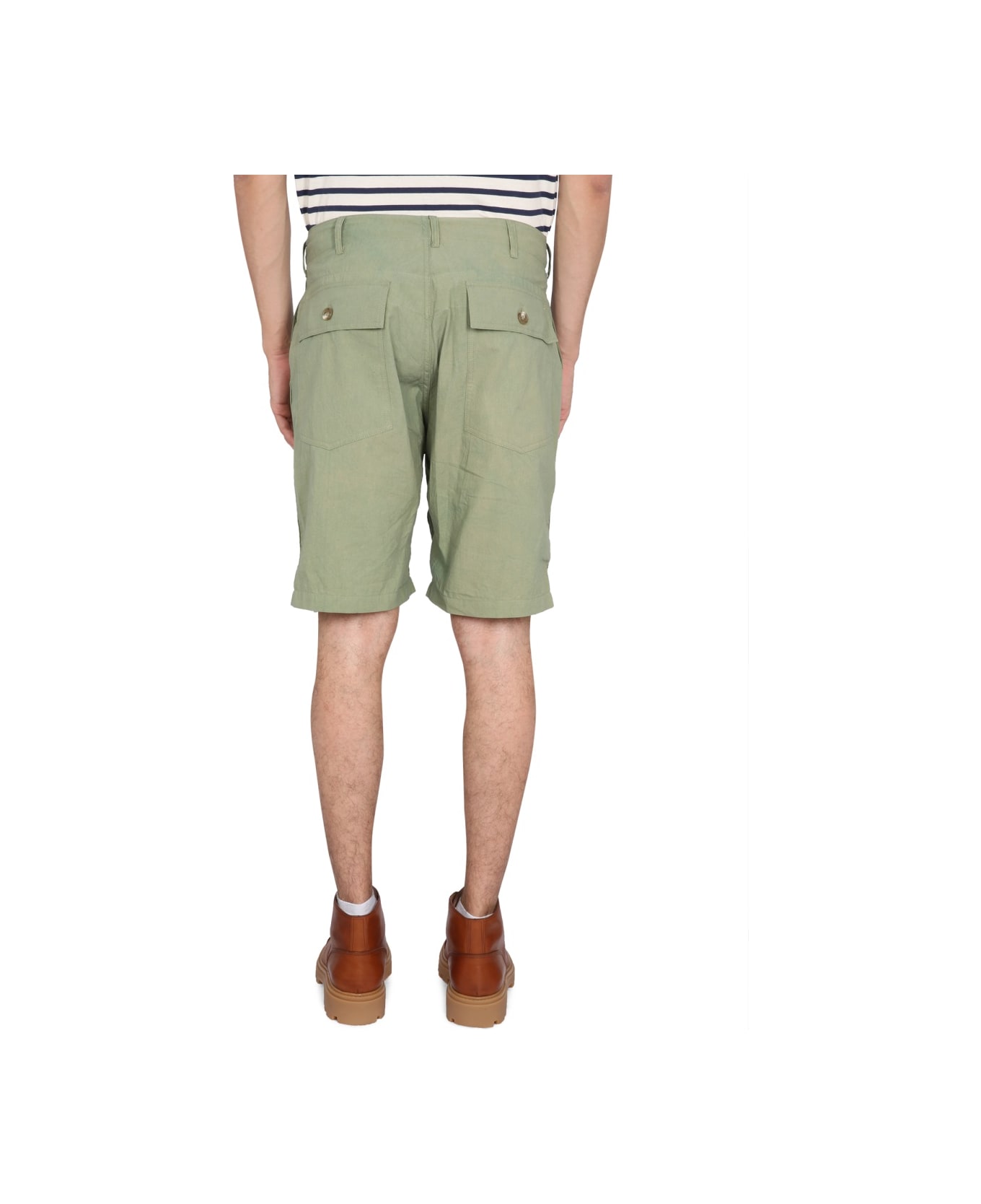 Engineered Garments Bermuda Fatigue - GREEN