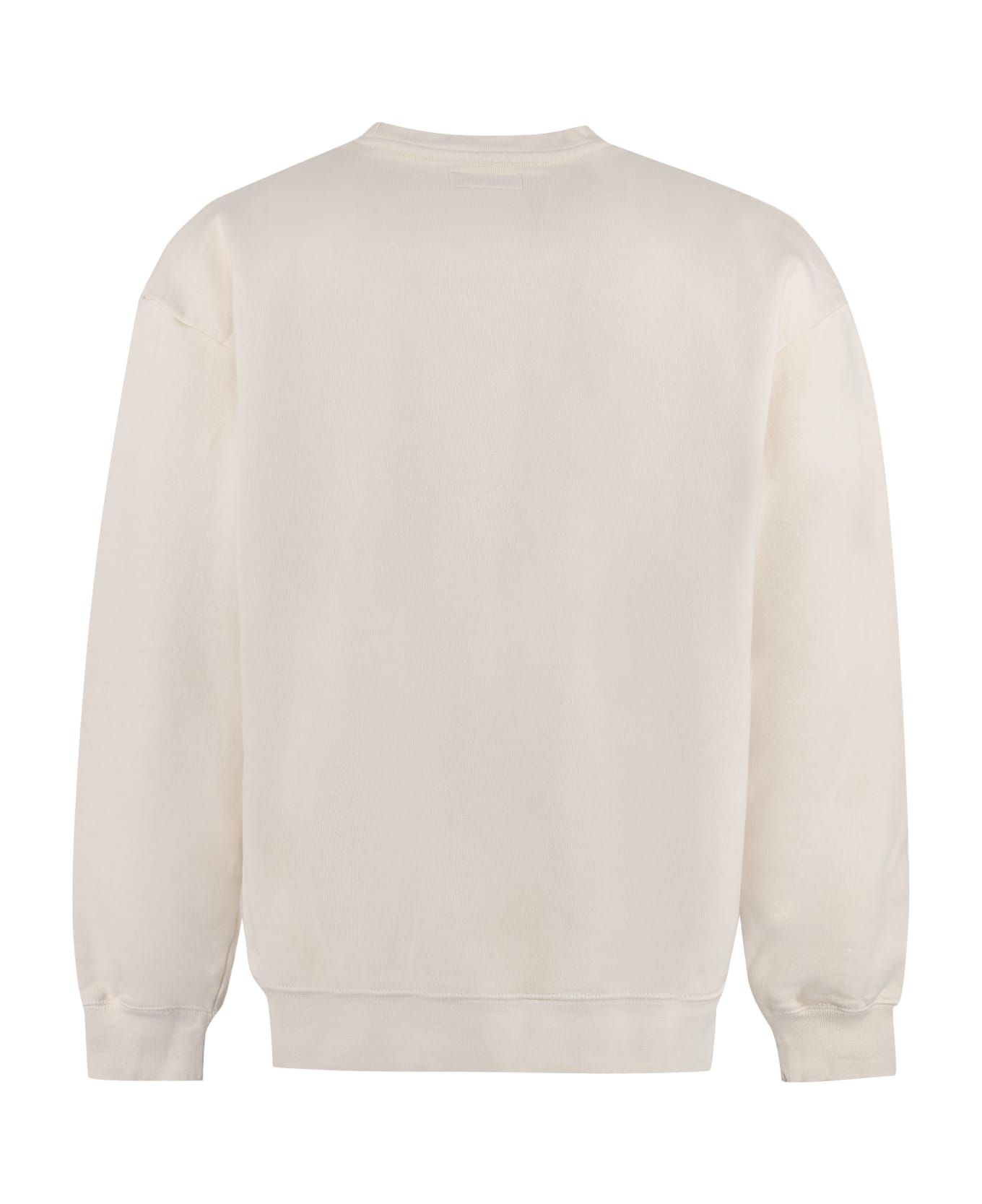Market Cotton Crew-neck Sweatshirt - panna