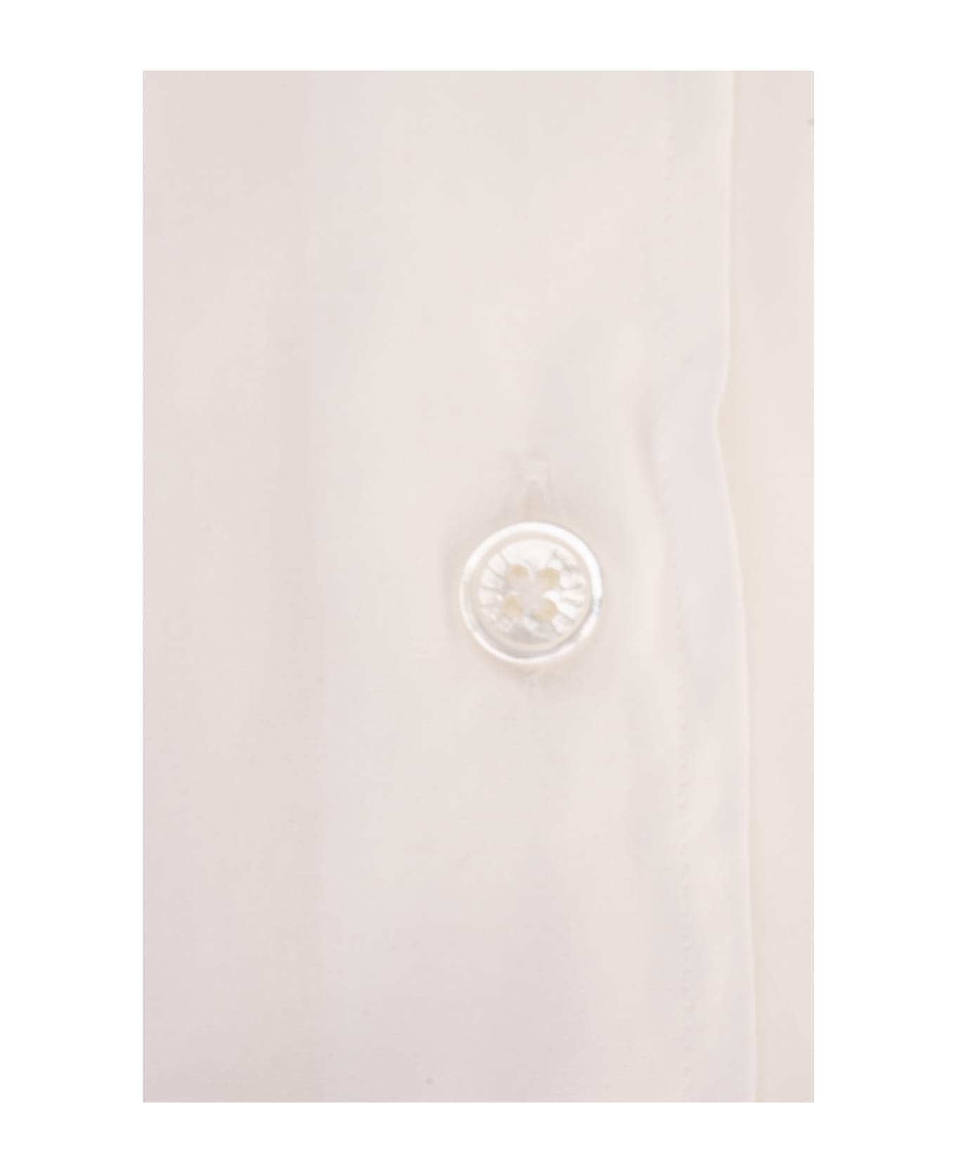 Fedeli Sean Shirt In White Panamino - White