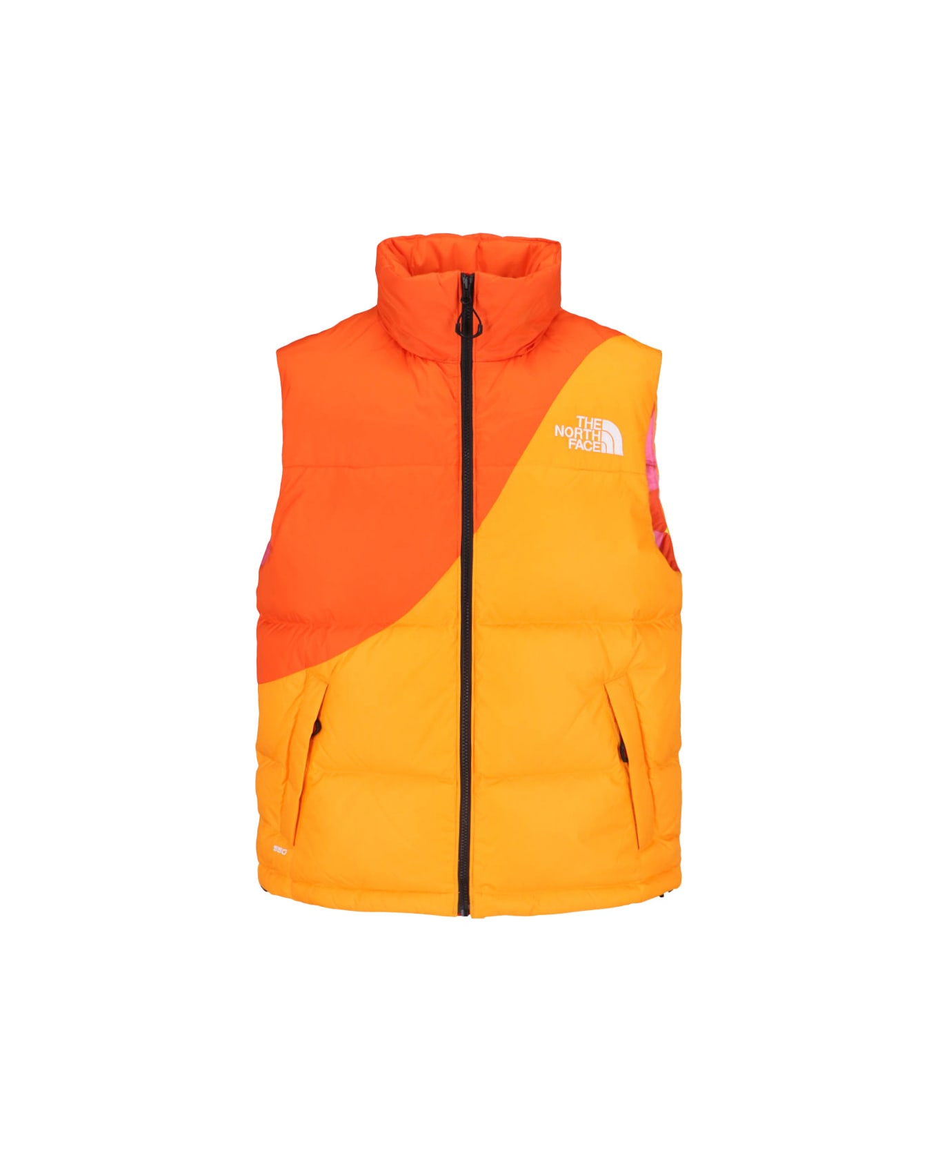 The North Face X Yinka Ilori Two-tone Vest - Orange