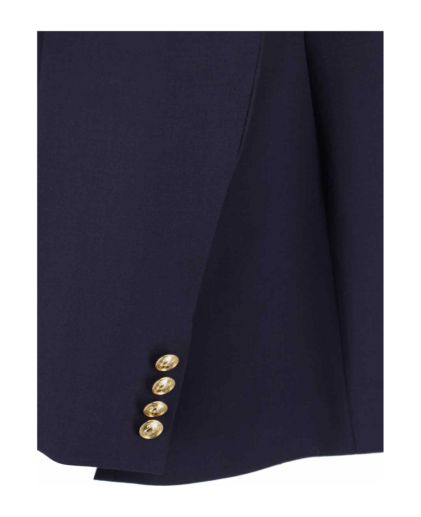 Polo Ralph Lauren Double-breasted Wool Blazer - Blue