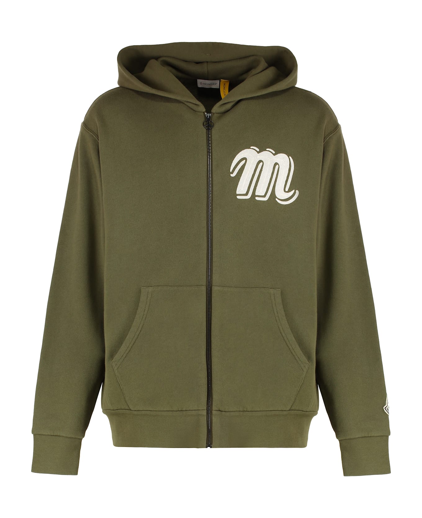 Moncler Genius 3 Moncler X Mercedes-benz By Nigo - Full Zip Hoodie - green
