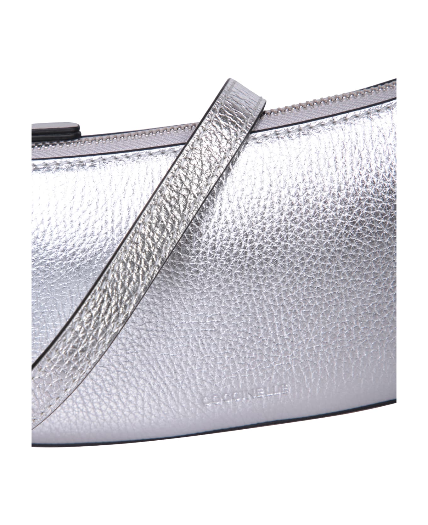 Coccinelle Merveille Silver Bag - Metallic